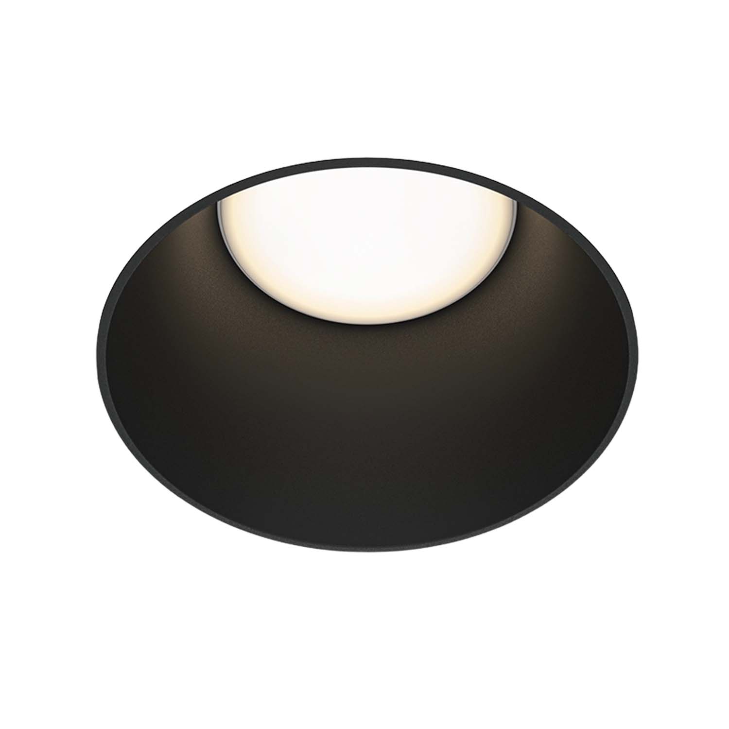 SHARE - Unsichtbarer runder Einbaustrahler aus Stahl, design und modern