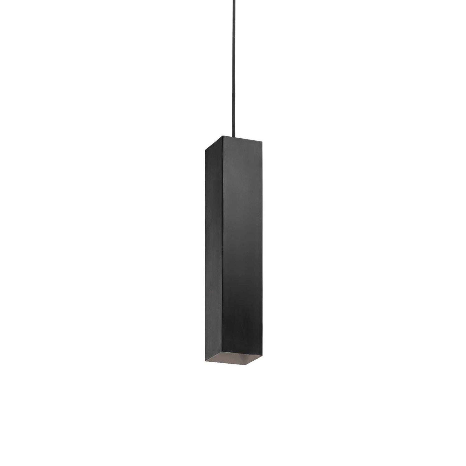 SKY - Square suspension in white, black, golden steel