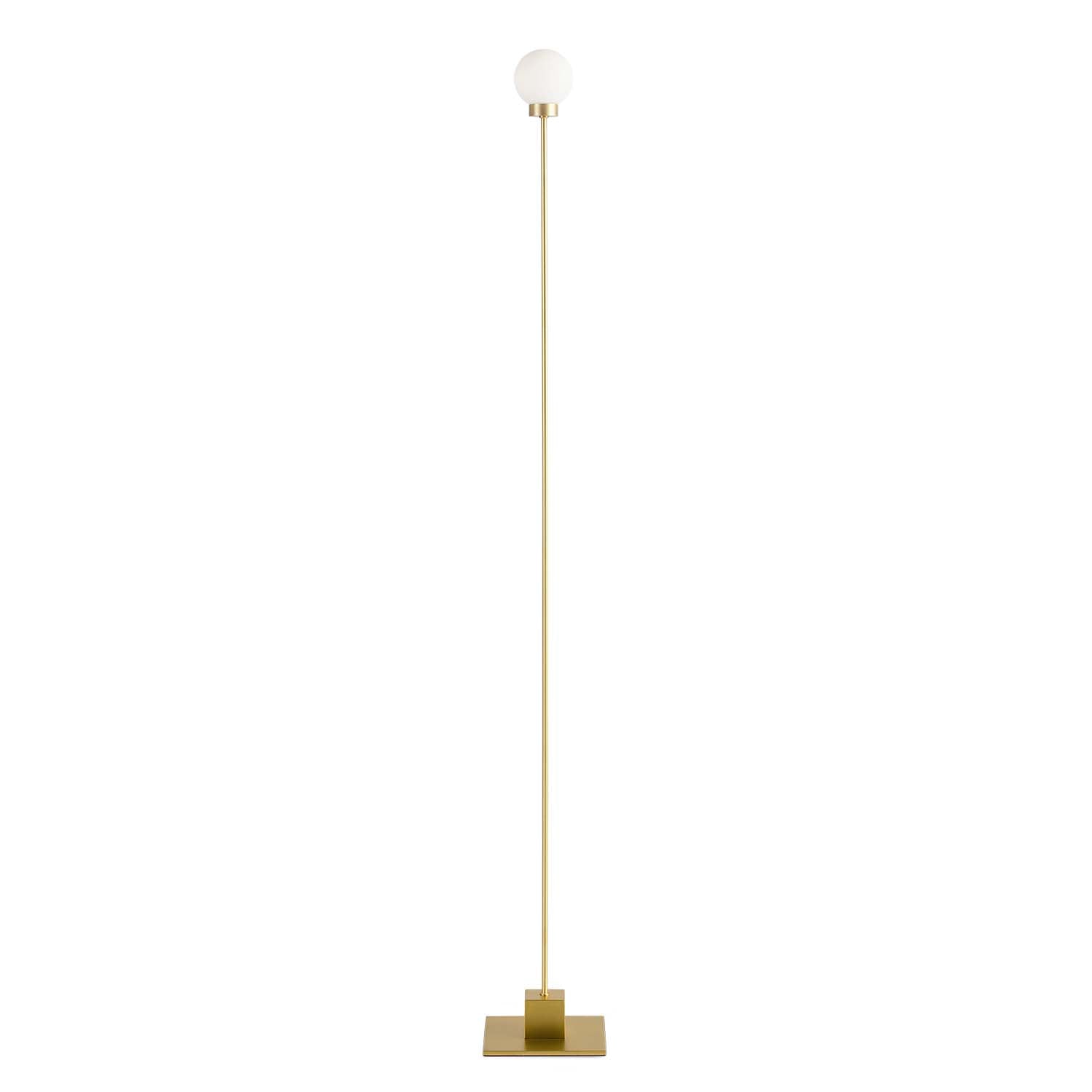SNOWBALL - Lampada da terra a stelo per soggiorno minimalista, creazione di designer