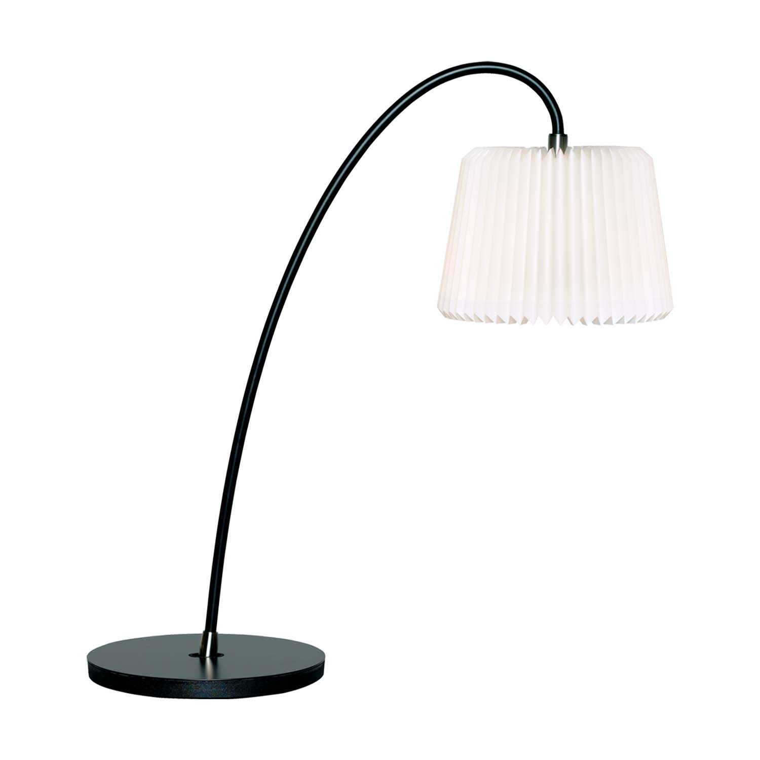 SNOWDROP - Handmade table lamp, pleated paper lampshade