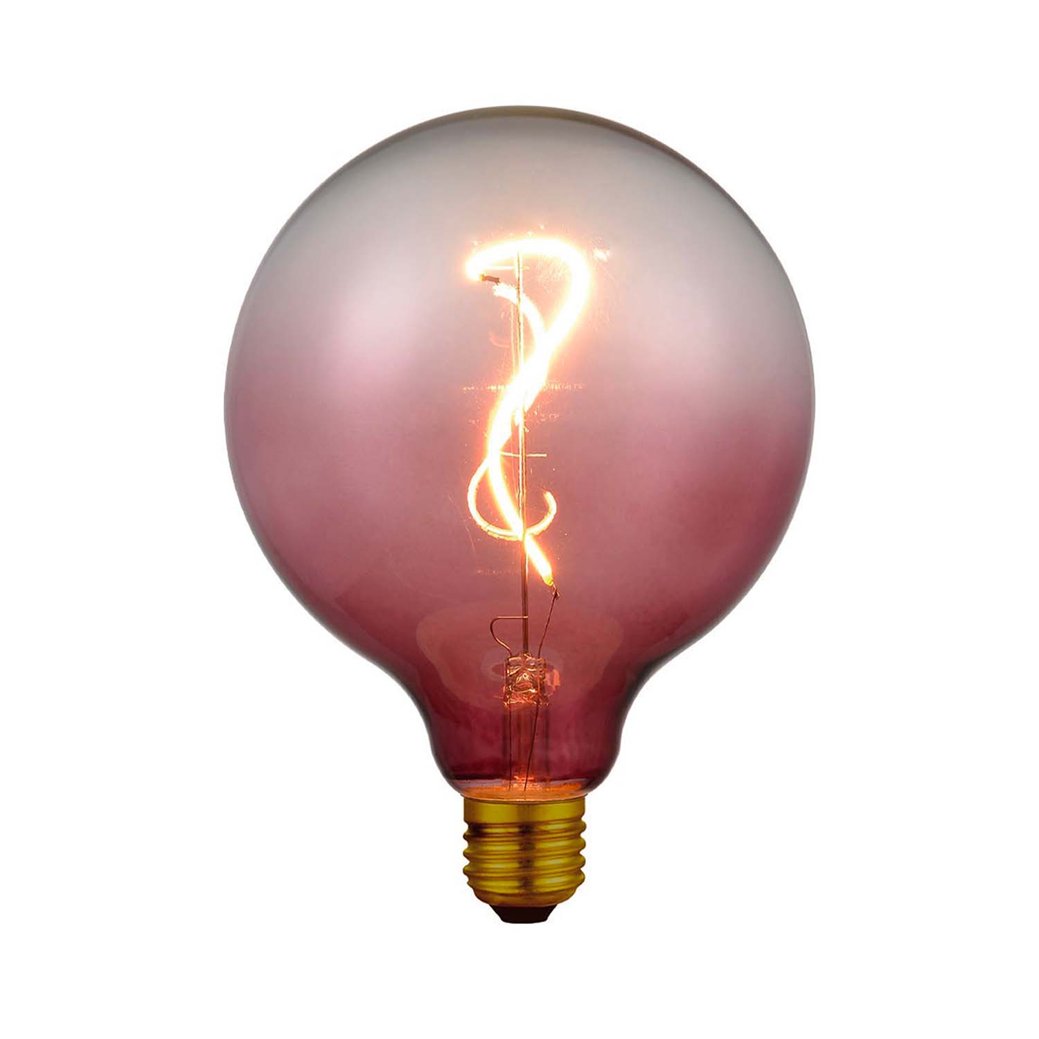 Soft - Colored gradient design LED bulb E27