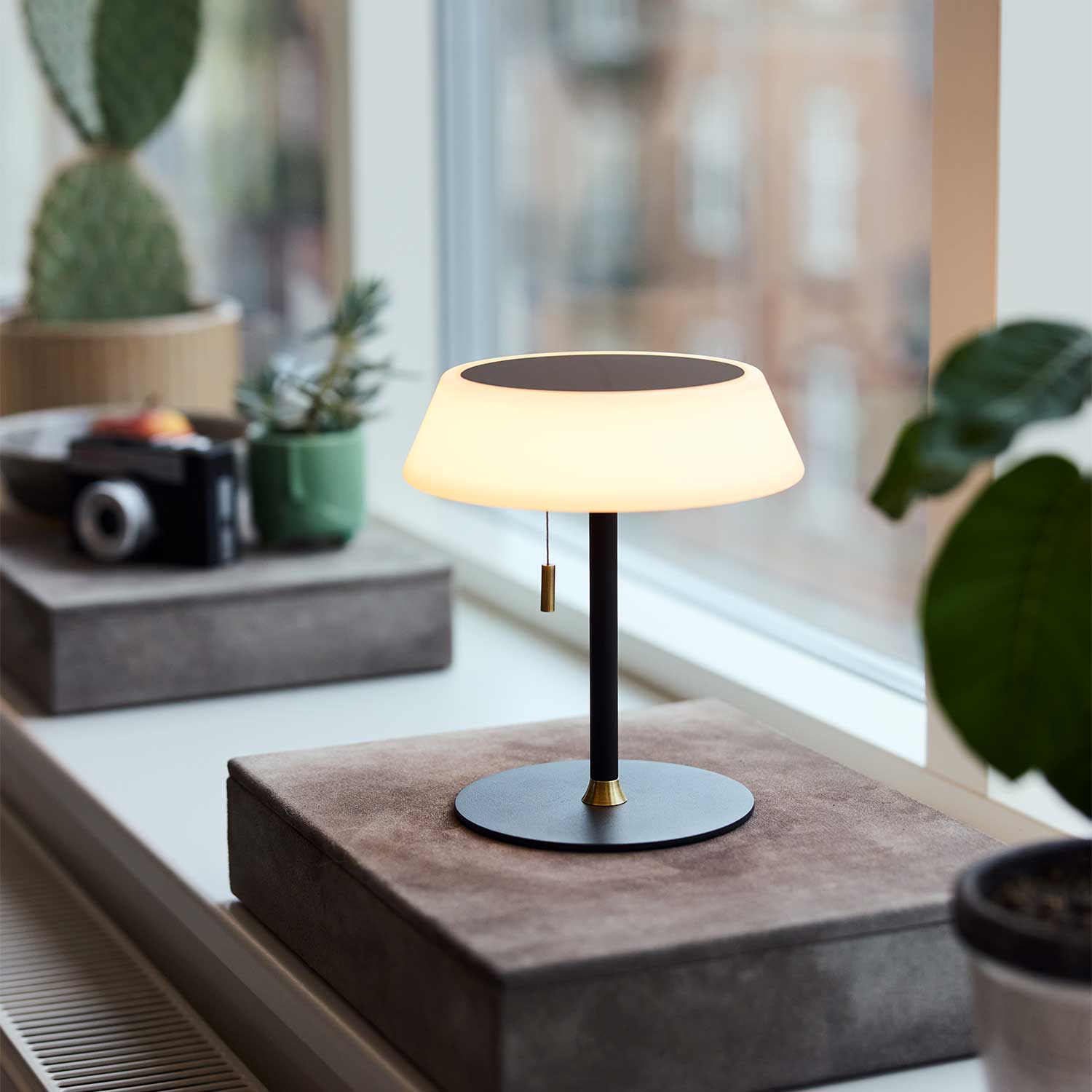 Solare - Lampada da tavolo solare senza fili design impermeabile IP54