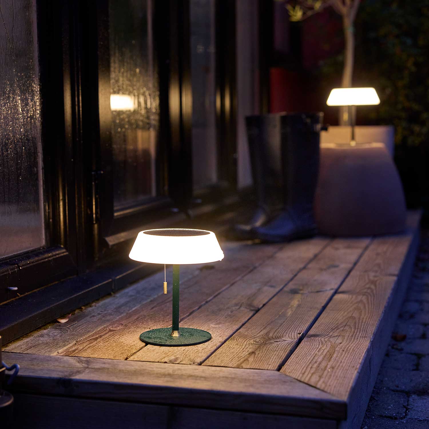 Solare - Lampada da tavolo solare senza fili design impermeabile IP54