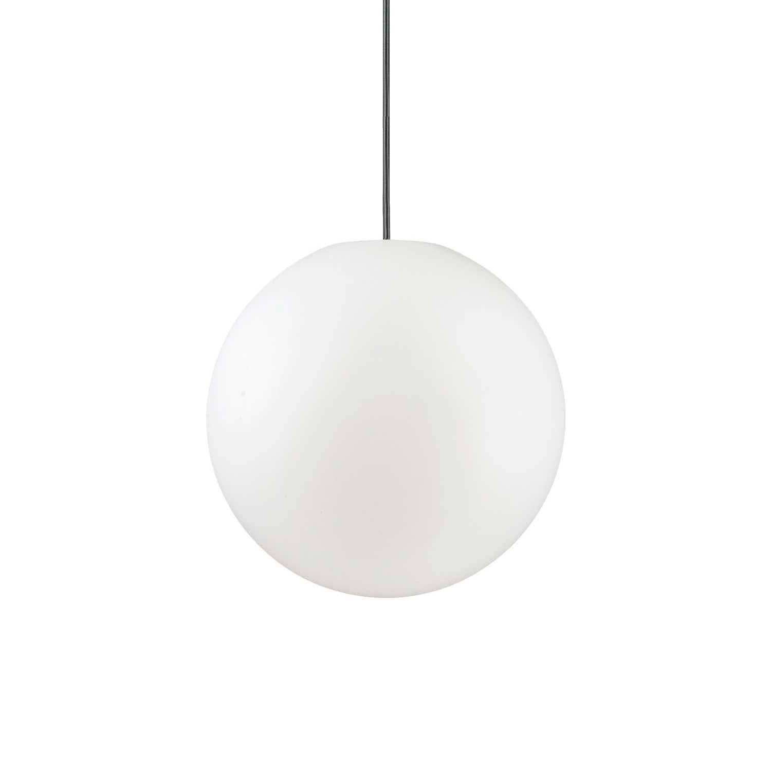SOLE - Suspension d'extérieur boule blanche, étanche IP44