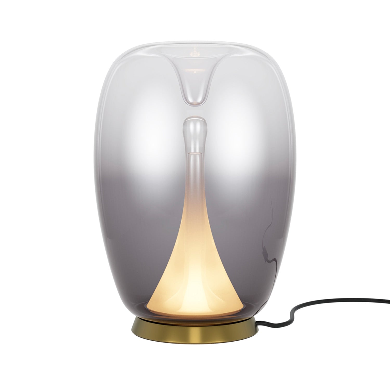SPLASH - Design table lamp in glass with integrated LED