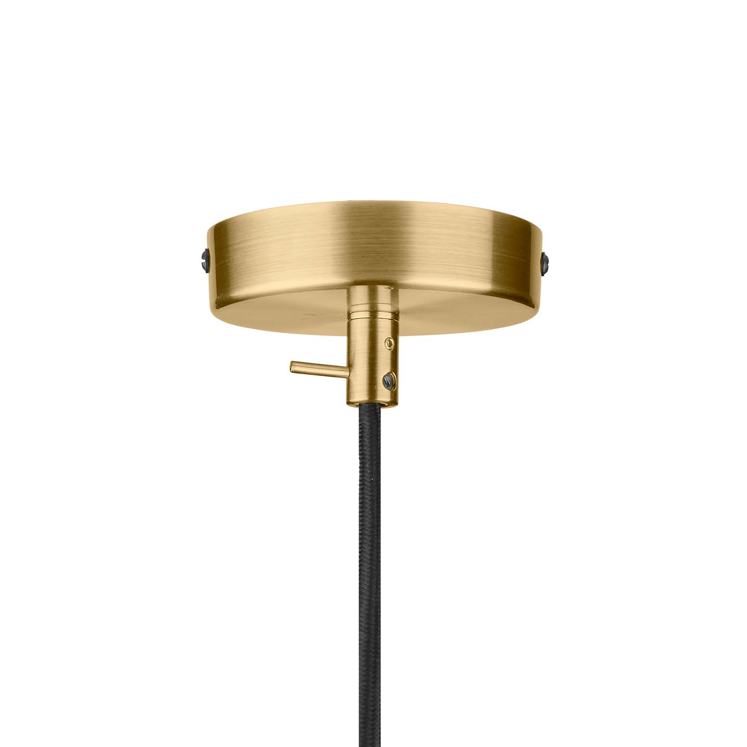 Estocolmo - Lámpara colgante bola campana en mármol blanco