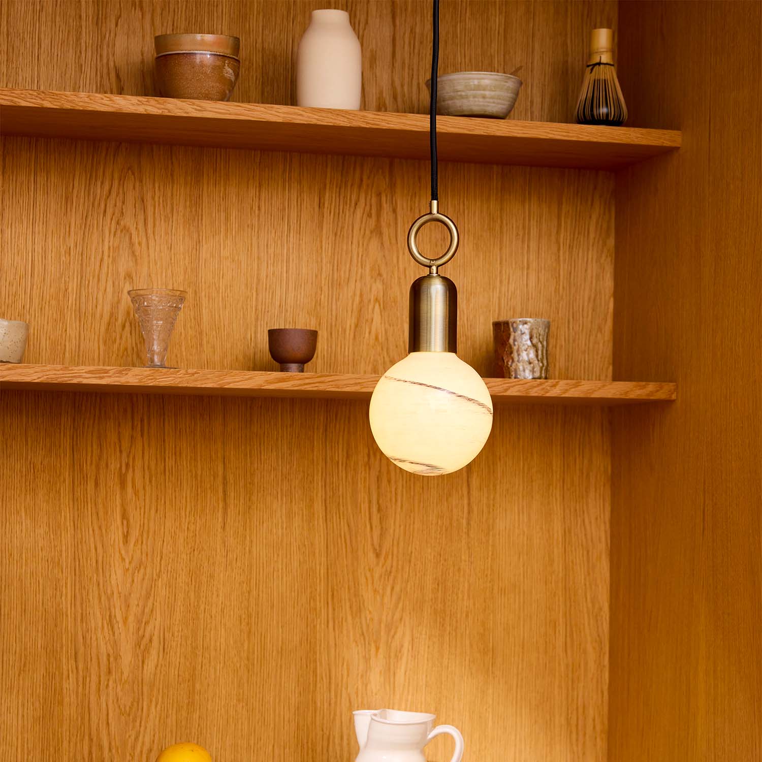 Stockholm - Ampoule LED E27 design effet marbre