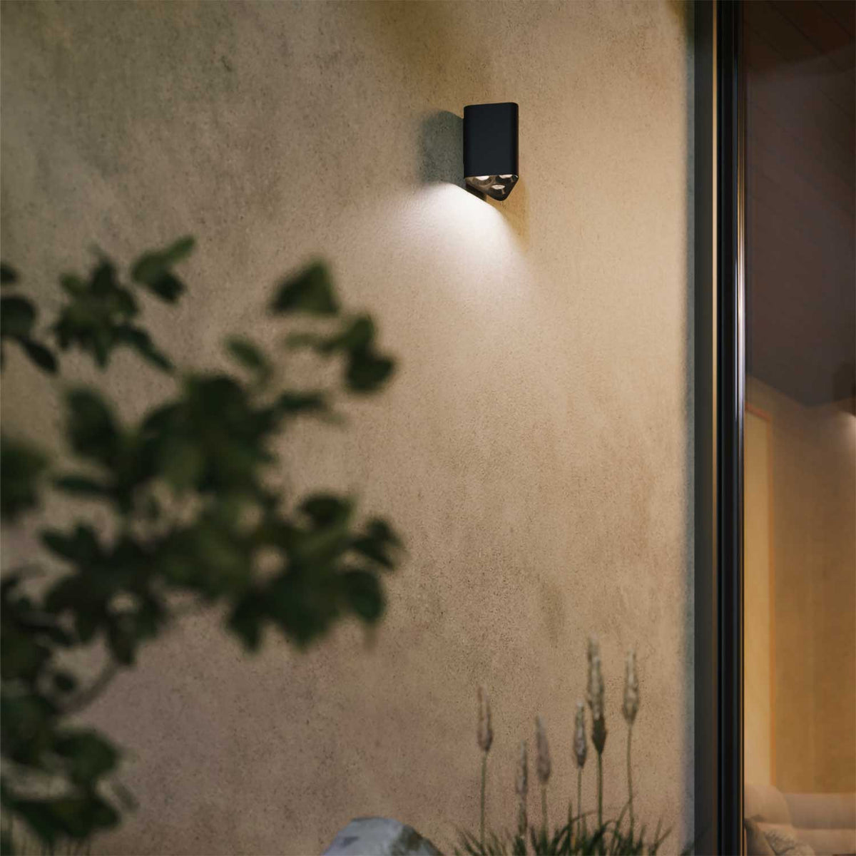 Terzia - Applique extérieure LED en aluminium