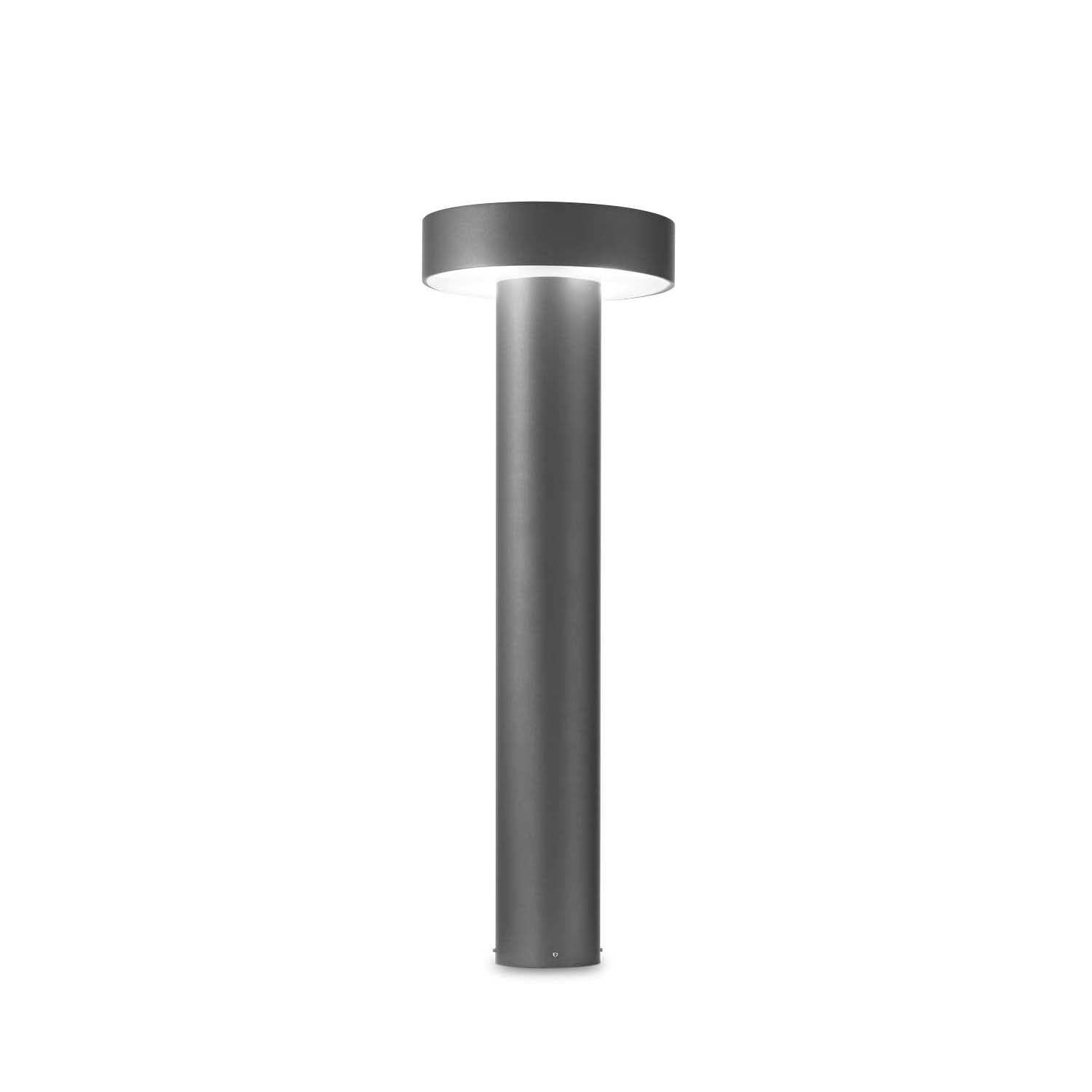TESLA - Round design luminous bollard, 360° lighting