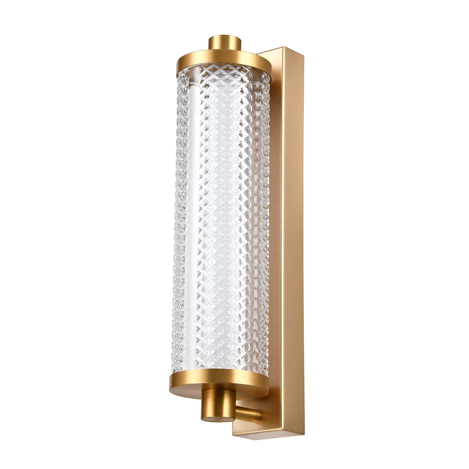 Тиффани - Настенный светильник для ванной комнаты с LED-трубкой из цветного стекла, дизайн