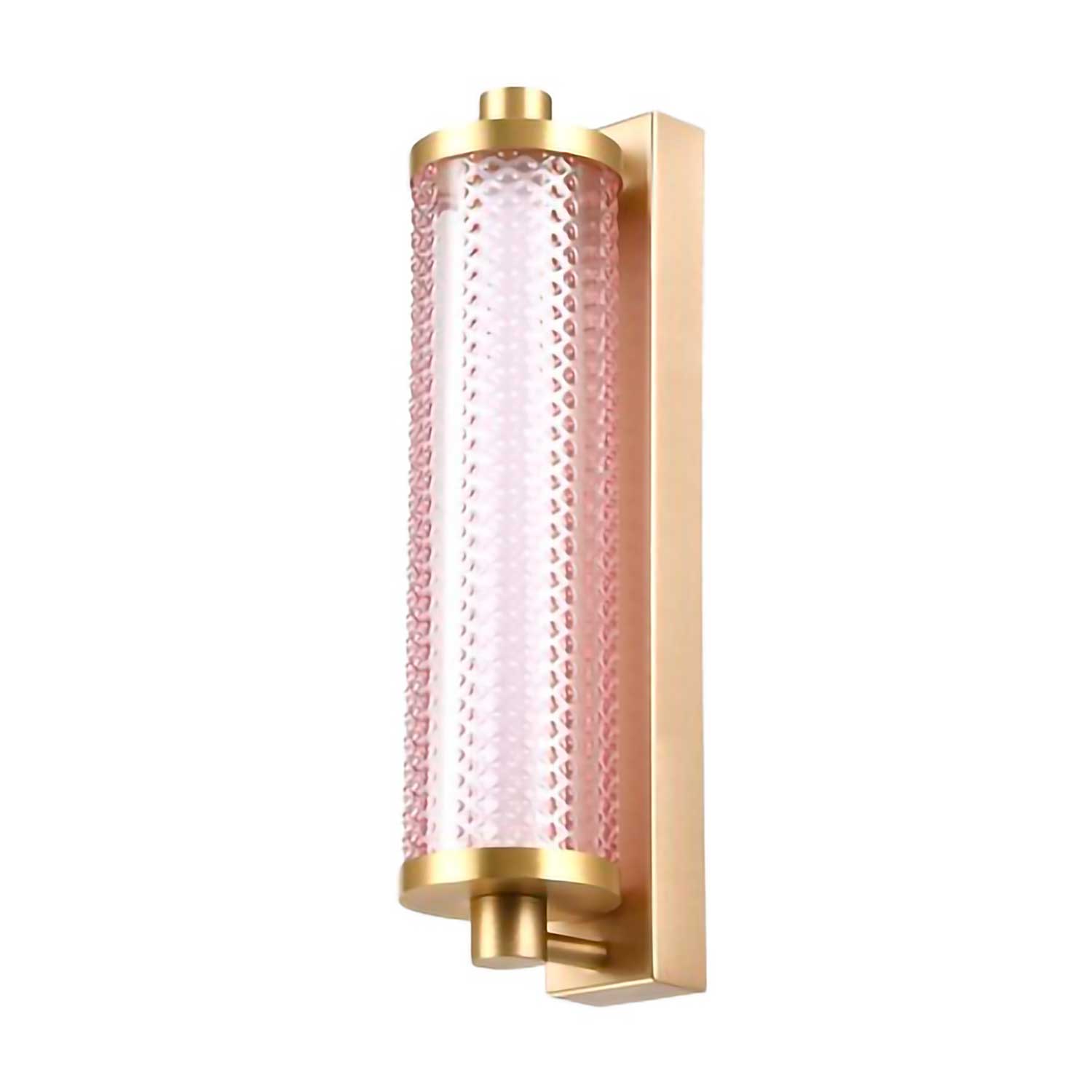Тиффани - Настенный светильник для ванной комнаты с LED-трубкой из цветного стекла, дизайн