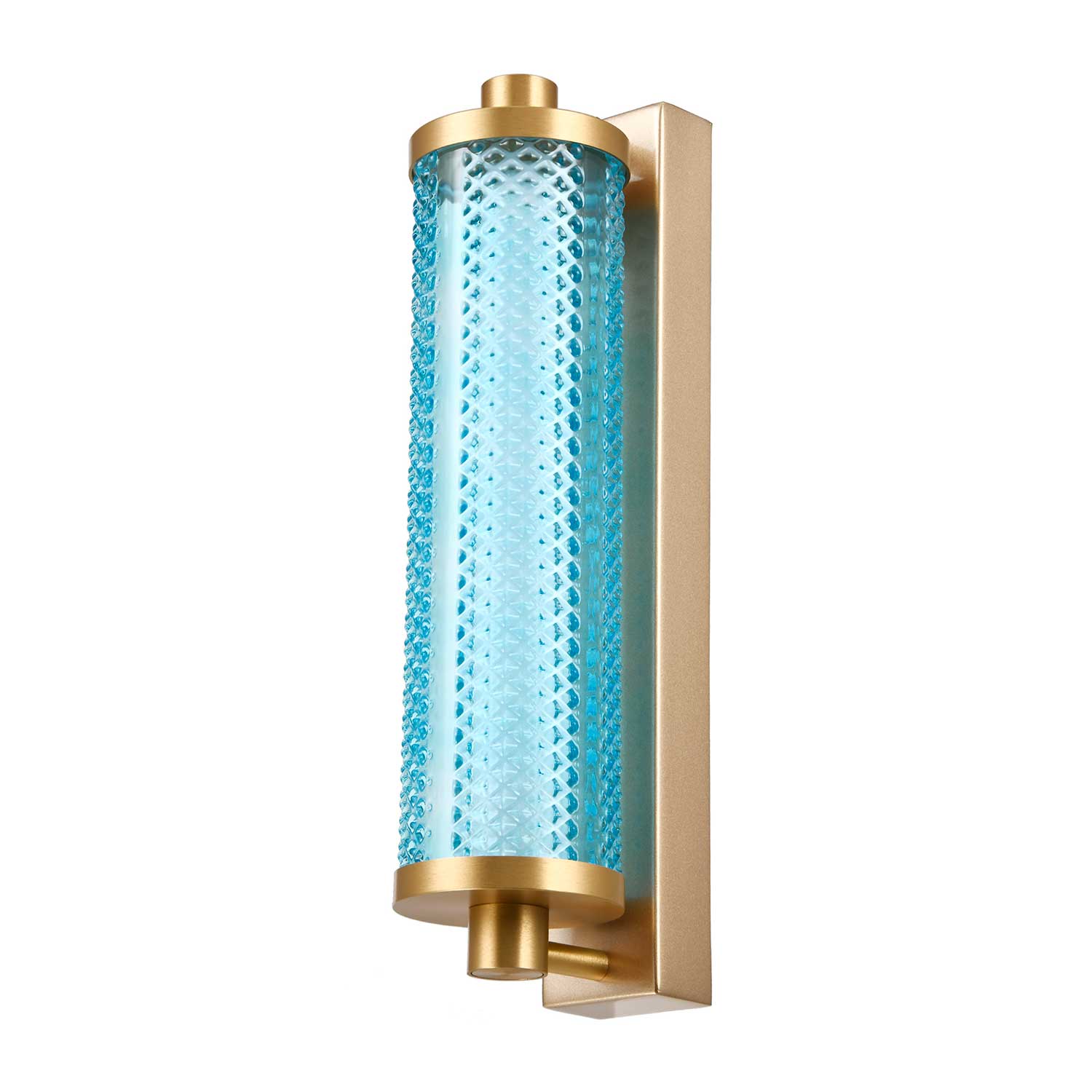 Тиффани - Настенный светильник для ванной комнаты с LED-трубкой из цветного стекла, дизайн