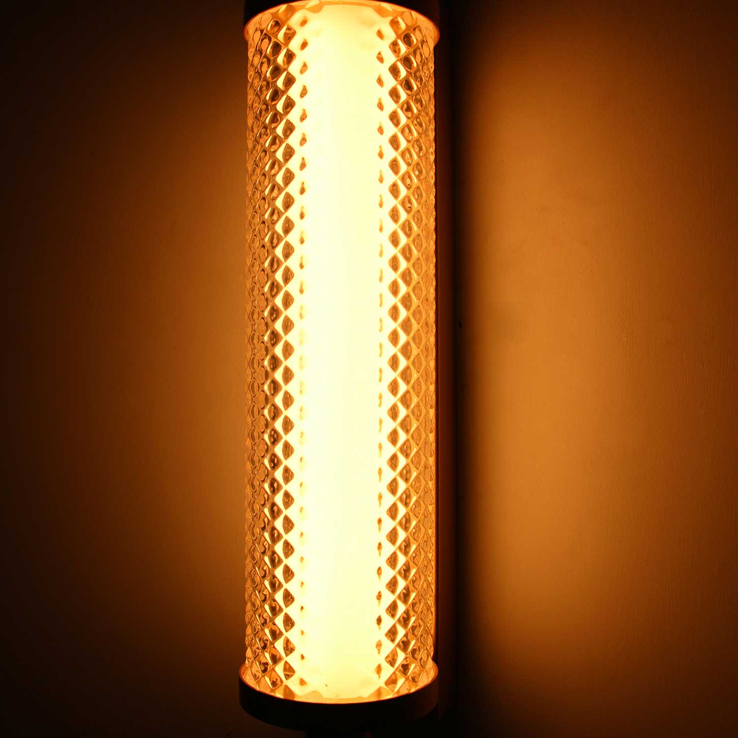 Тиффани - Настенный светильник для ванной комнаты с LED-трубкой из цветного стекла, дизайн