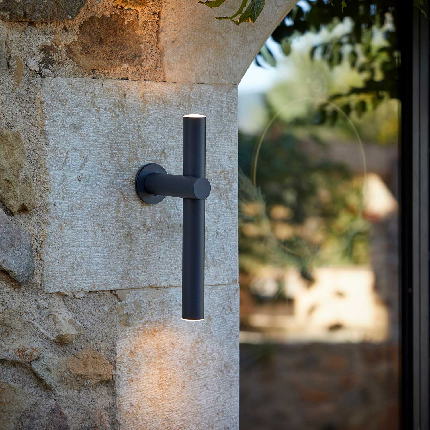 Tik - Applique murale extérieure gris anthracite