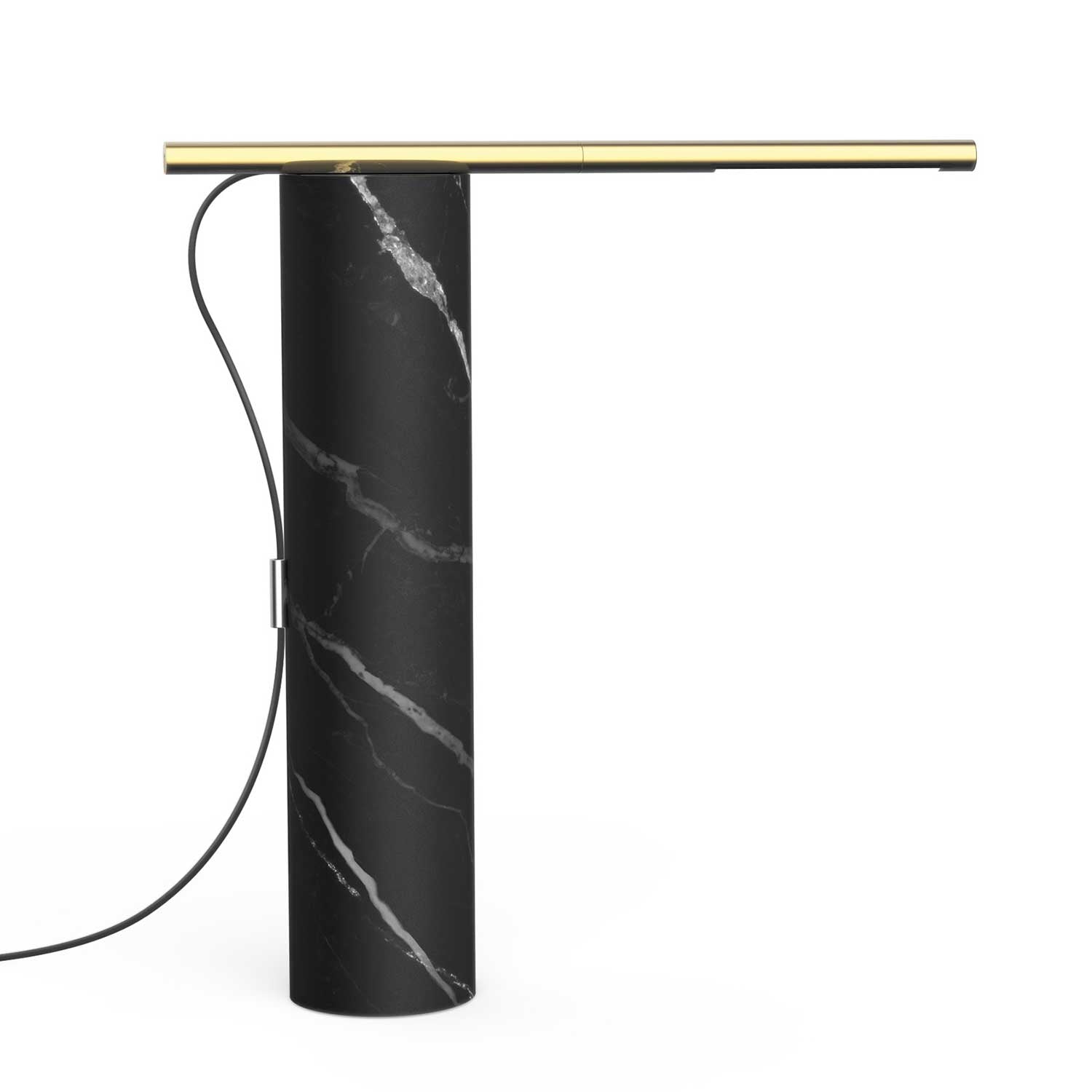 T.O - Lampe de table LED design en marbre pour salon