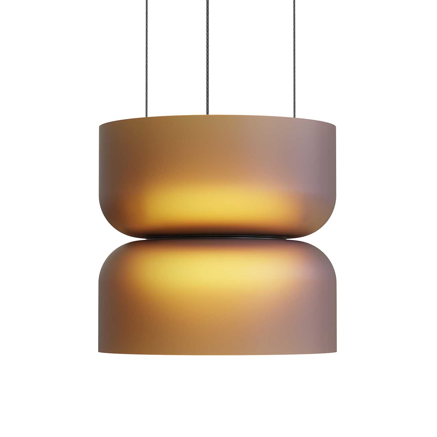 Totem Mini - LED-Hängeleuchte aus Glas im zeitgenössischen Design für die Küche