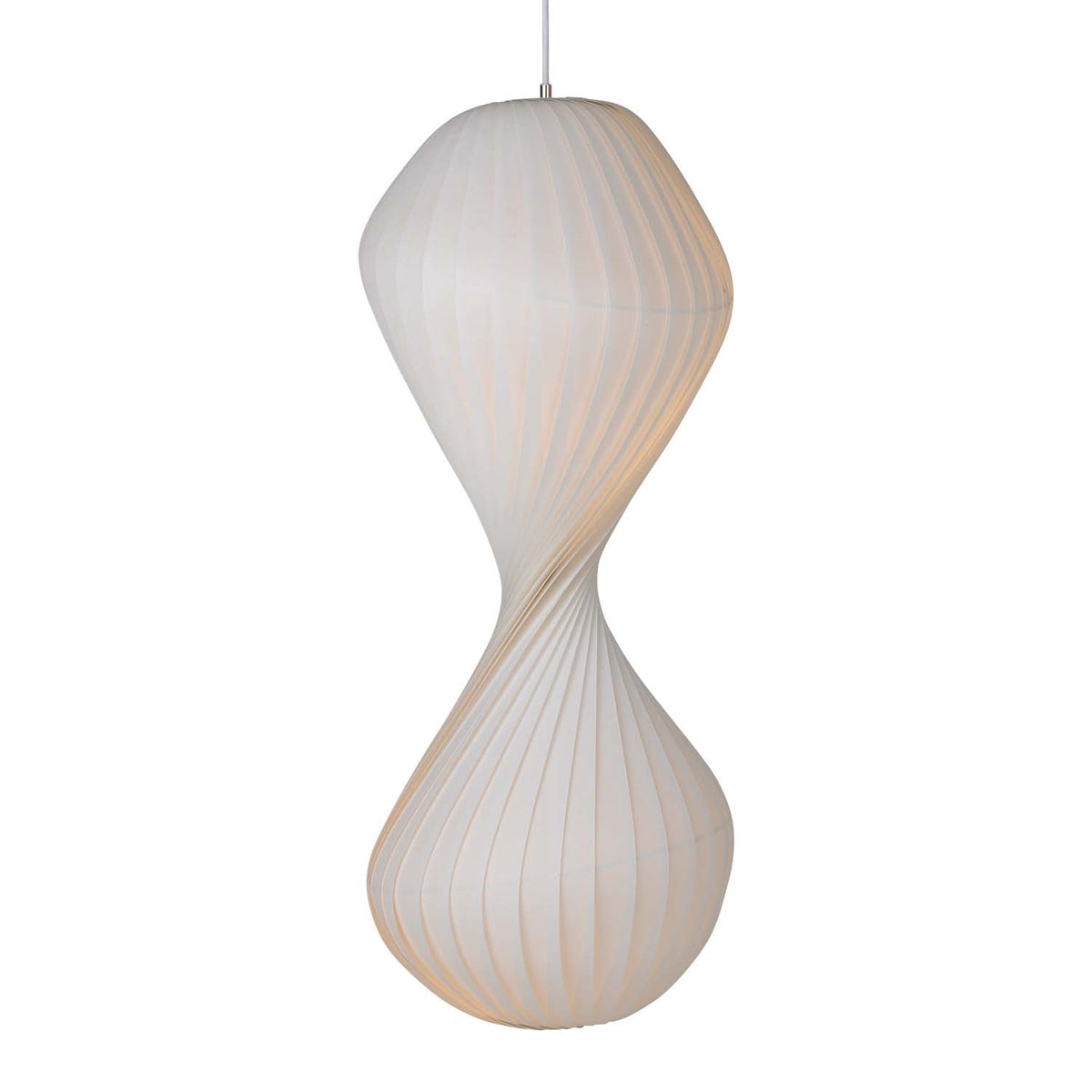 Tom Rossau TR32 spiral chandelier in Scandinavian paper blade