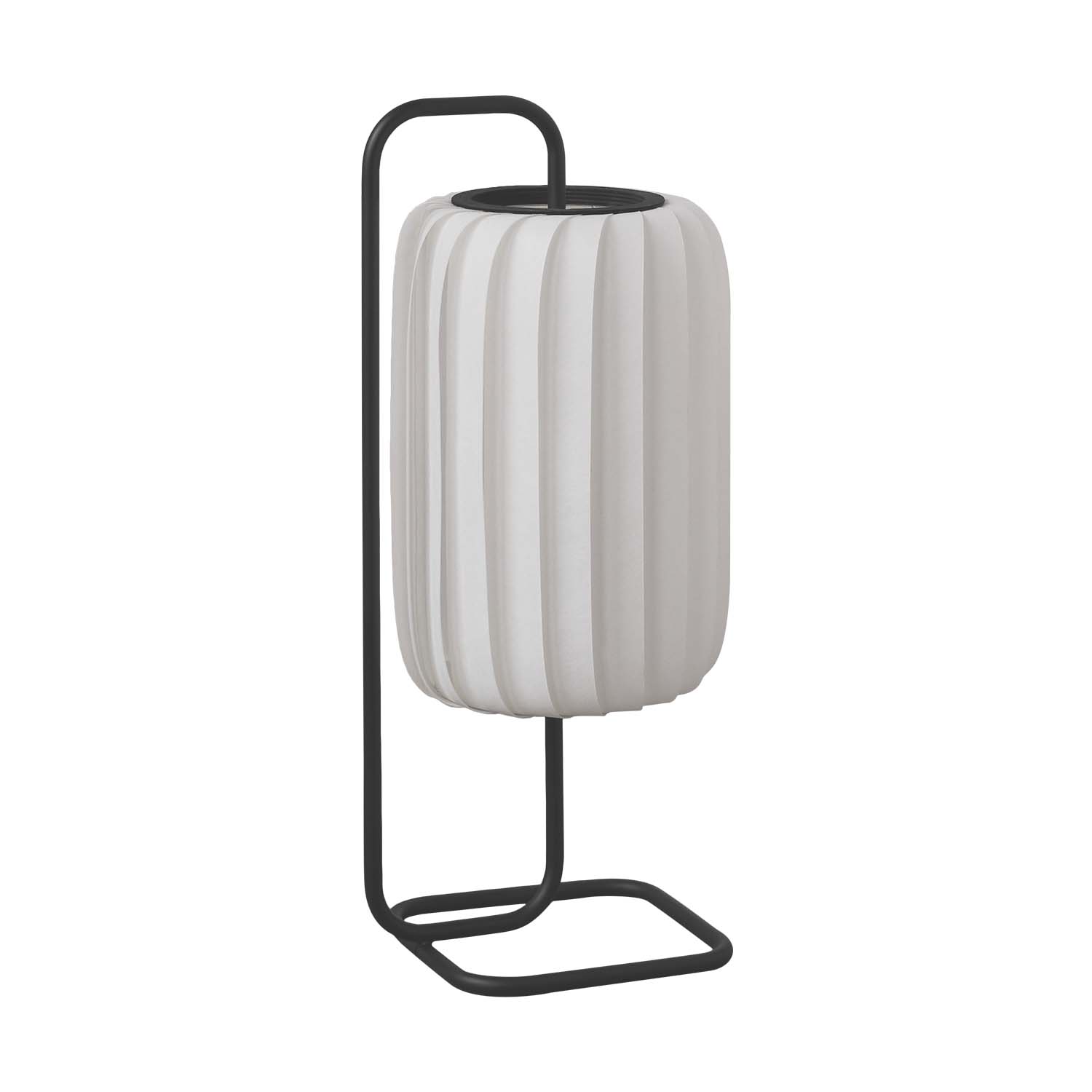 TR37 - Cylindrical bedside lamp in design paper slats