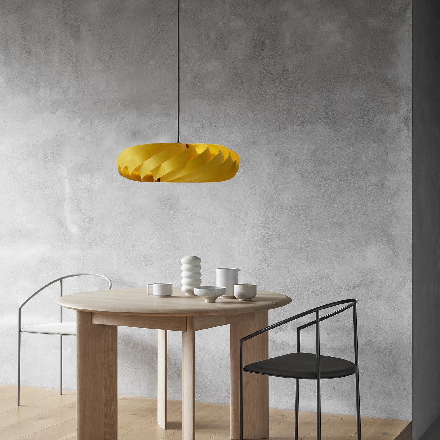 TR5 - Sospensione in lamelle torsadate design moderno