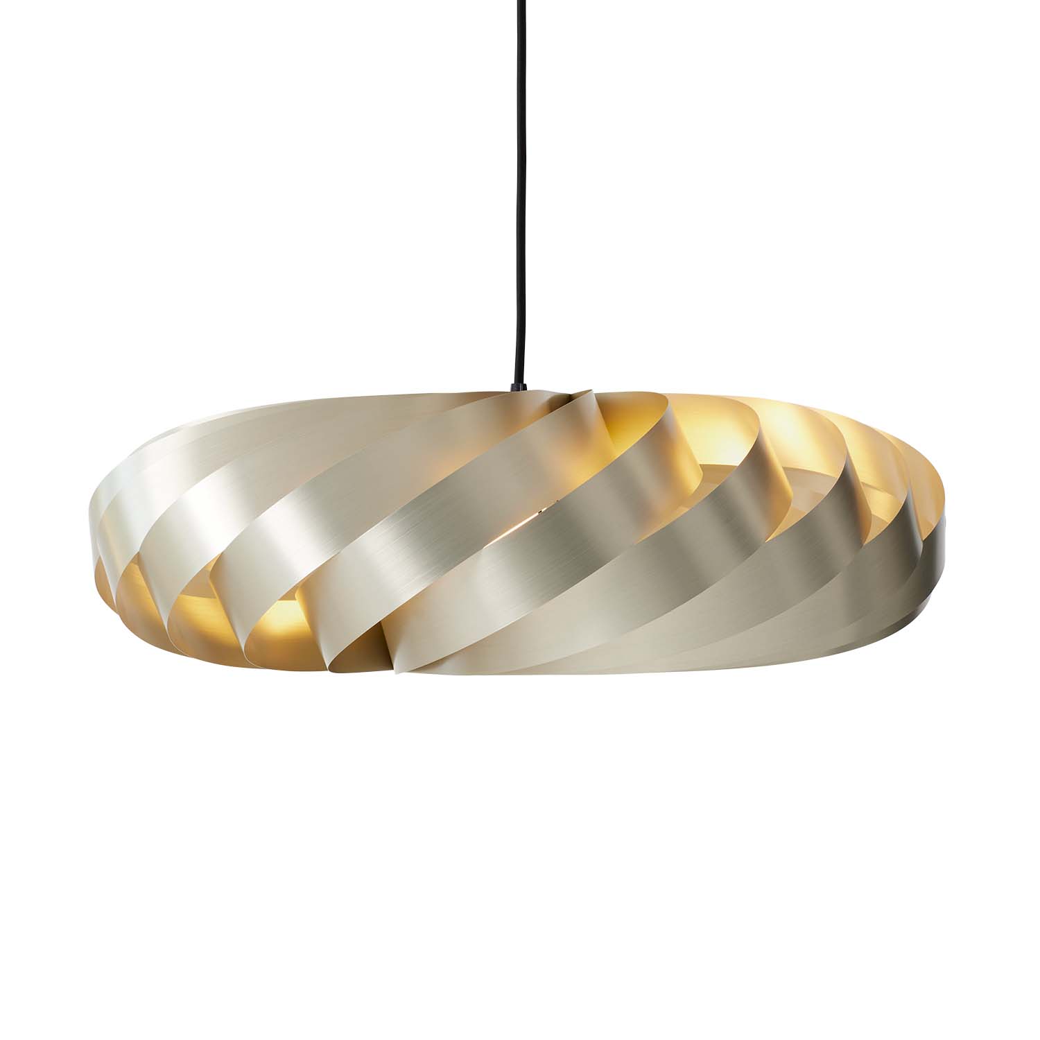 TR5 - Sospensione in lamelle torsadate design moderno