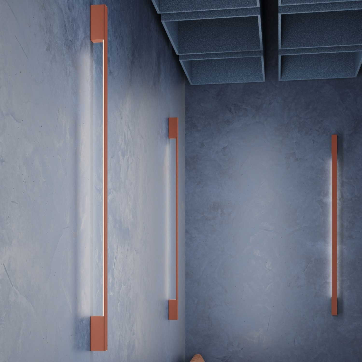 Tuban - Aplique de pared xxl en acero con LED integrada