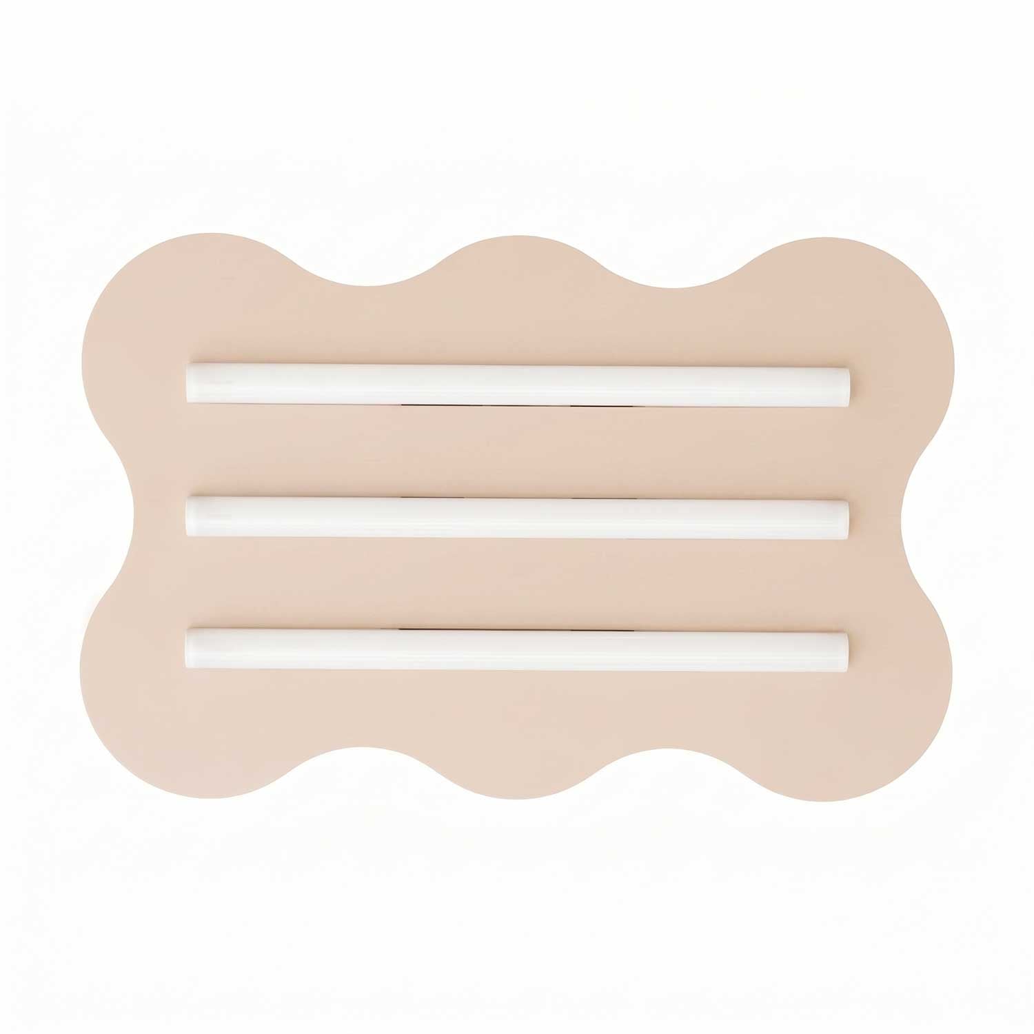 Tureis - Plafonnier design contemporain en acier coloré pour chambre