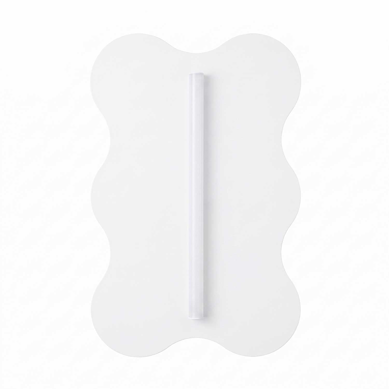 Tureis - Applique murale design acier coloré et tube LED