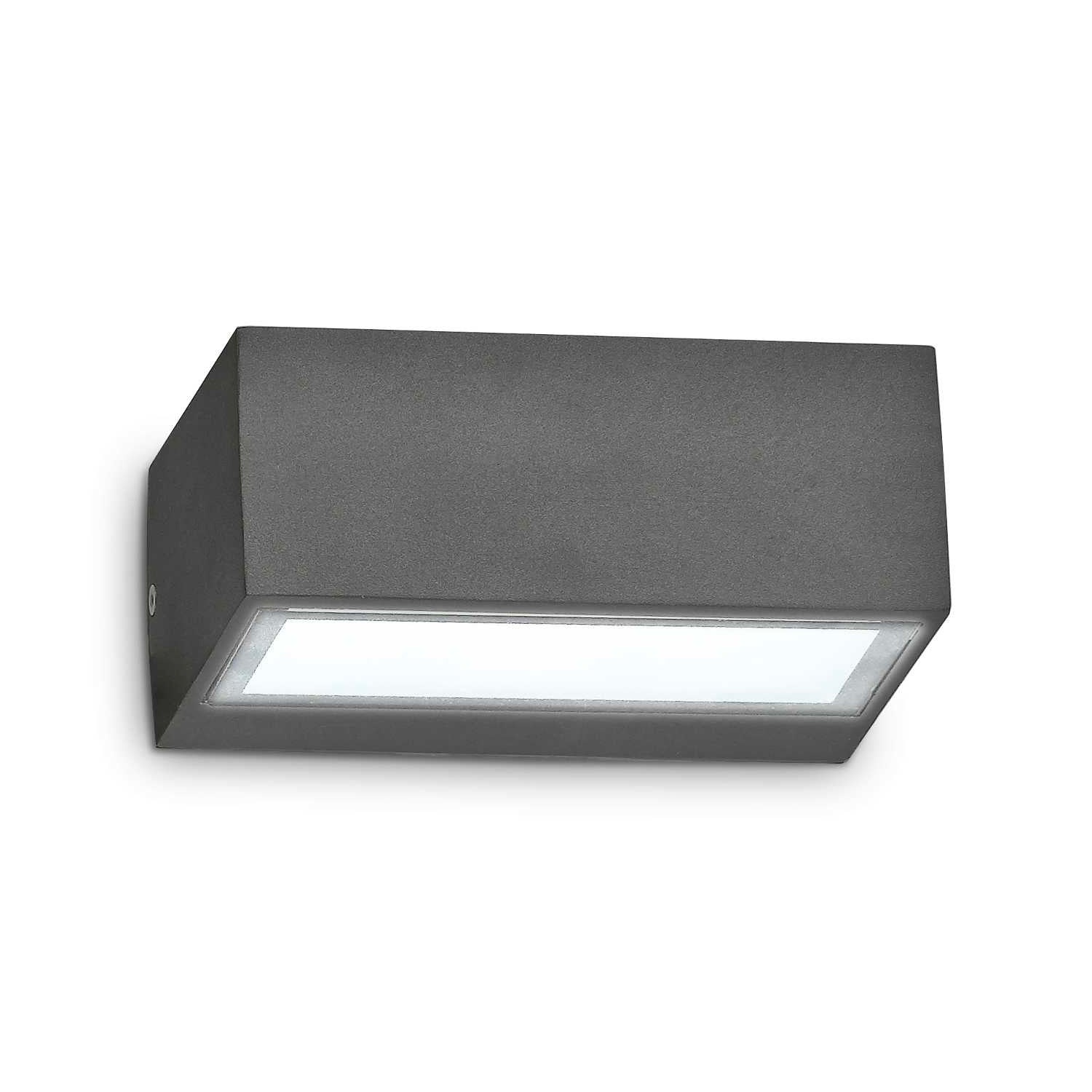 TWIN - Aplique de pared rectangular para fachadas de casa