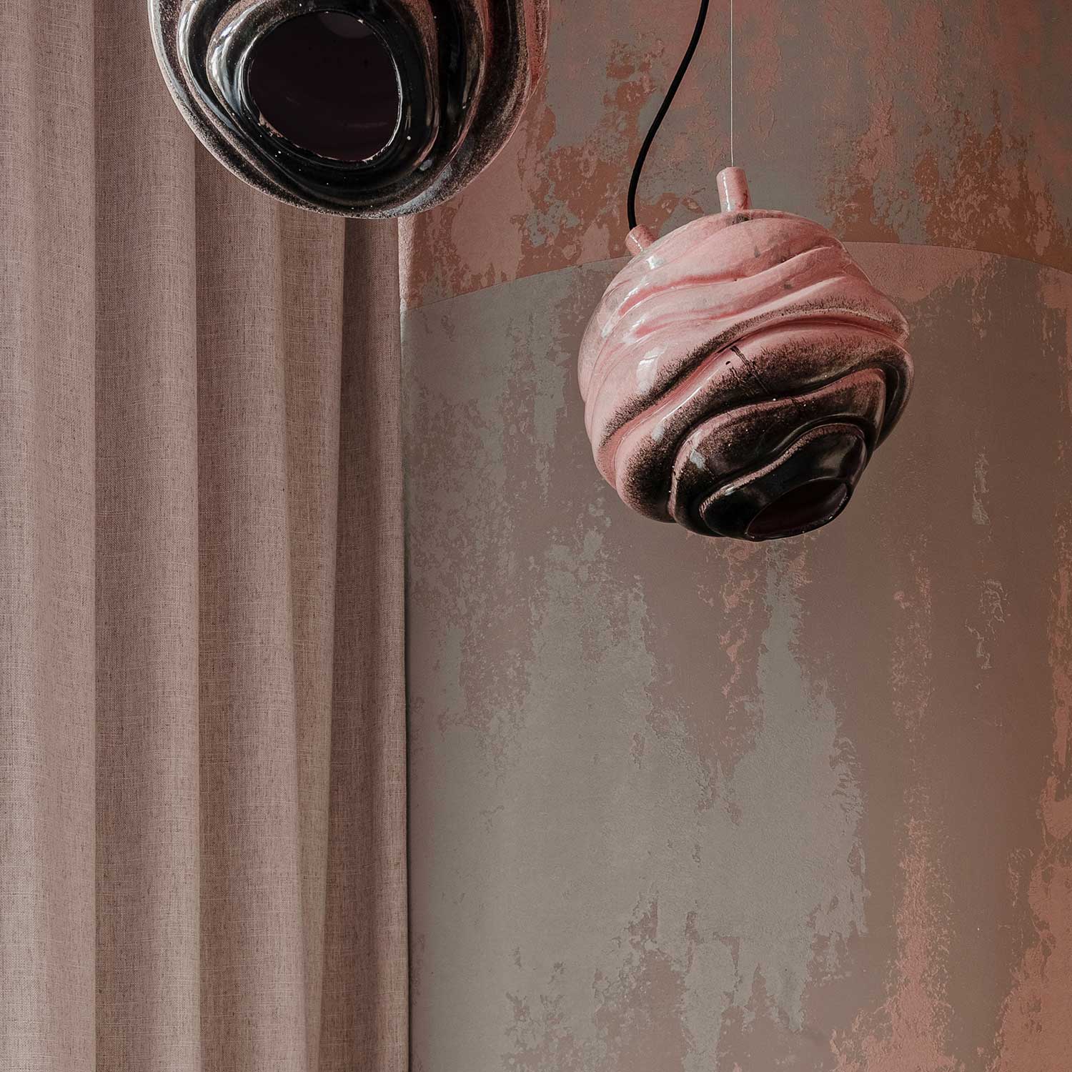 VULYK - Organic design ceramic pendant light for bedroom