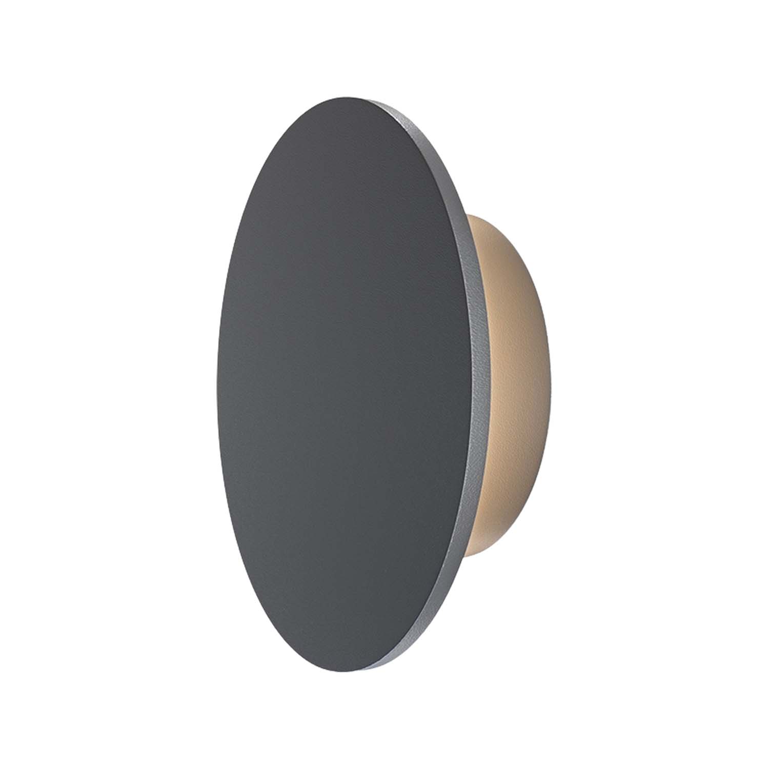 WALD - Round outdoor wall light with integrated LED