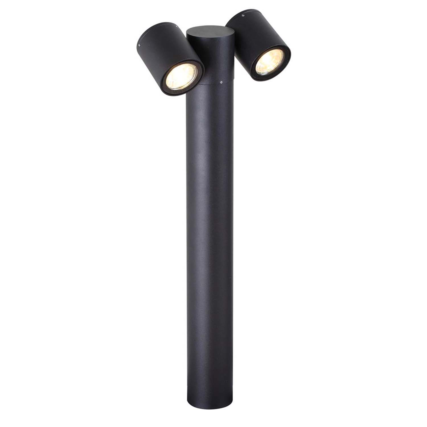 WALL STREET - Black outdoor spotlight lamp, waterproof and design