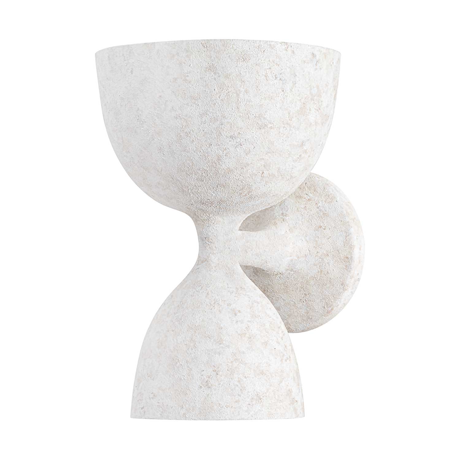 Waucoba - Applique murale en pierre blanche style grec