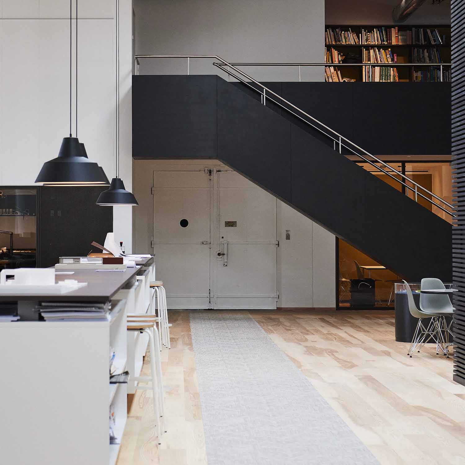 WORKSHOP - Industrial conical pendant light for kitchen or dining room