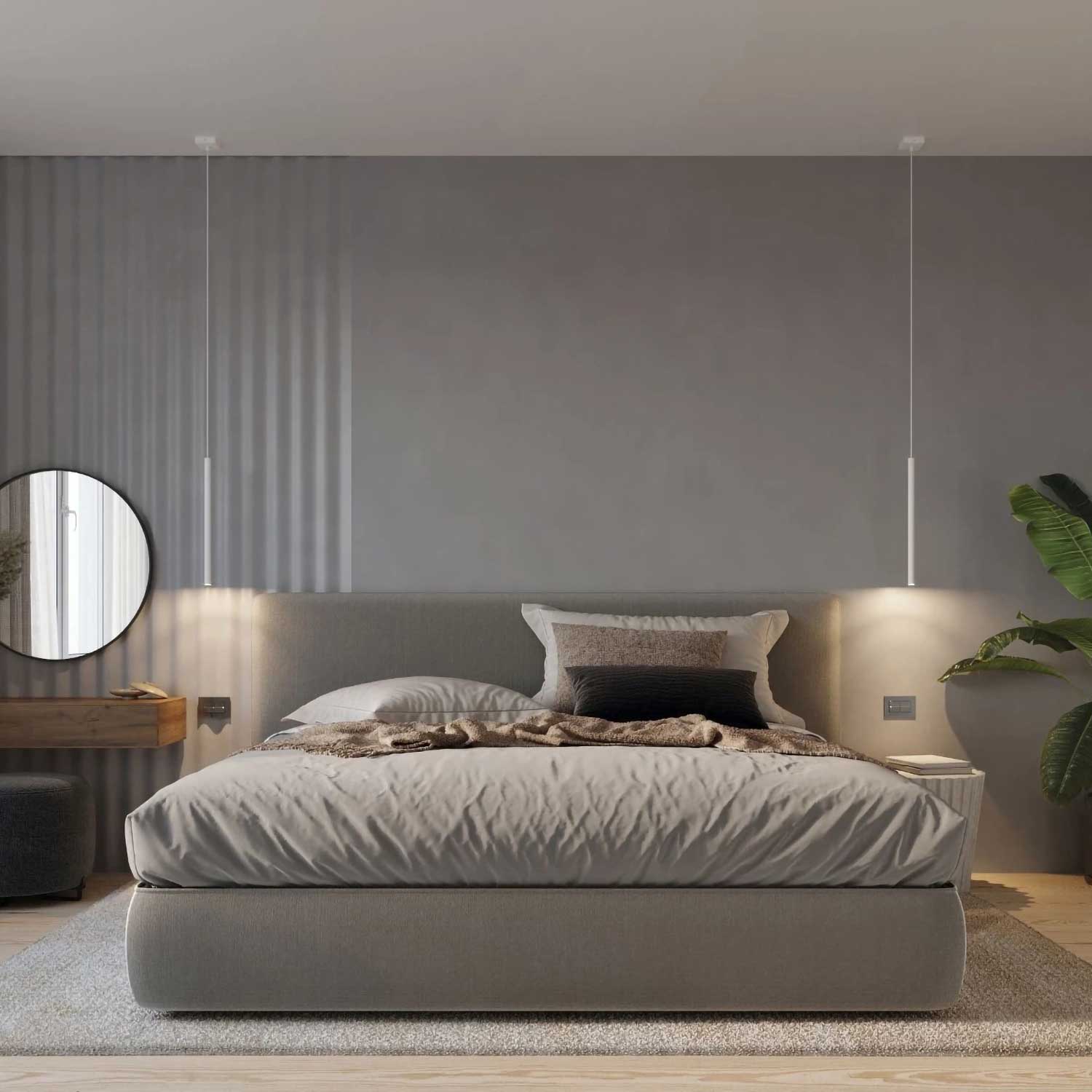 Xi - Большая подвесная трубка для современной столовой