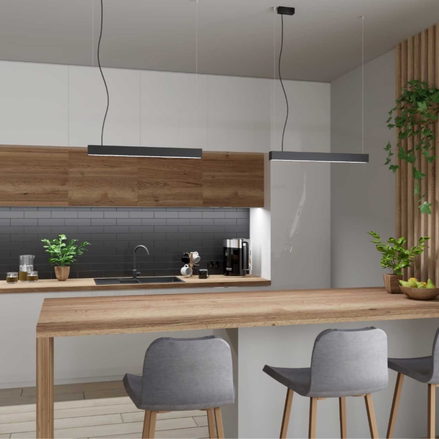 Yed - Suspension LED minimaliste pour bureaux