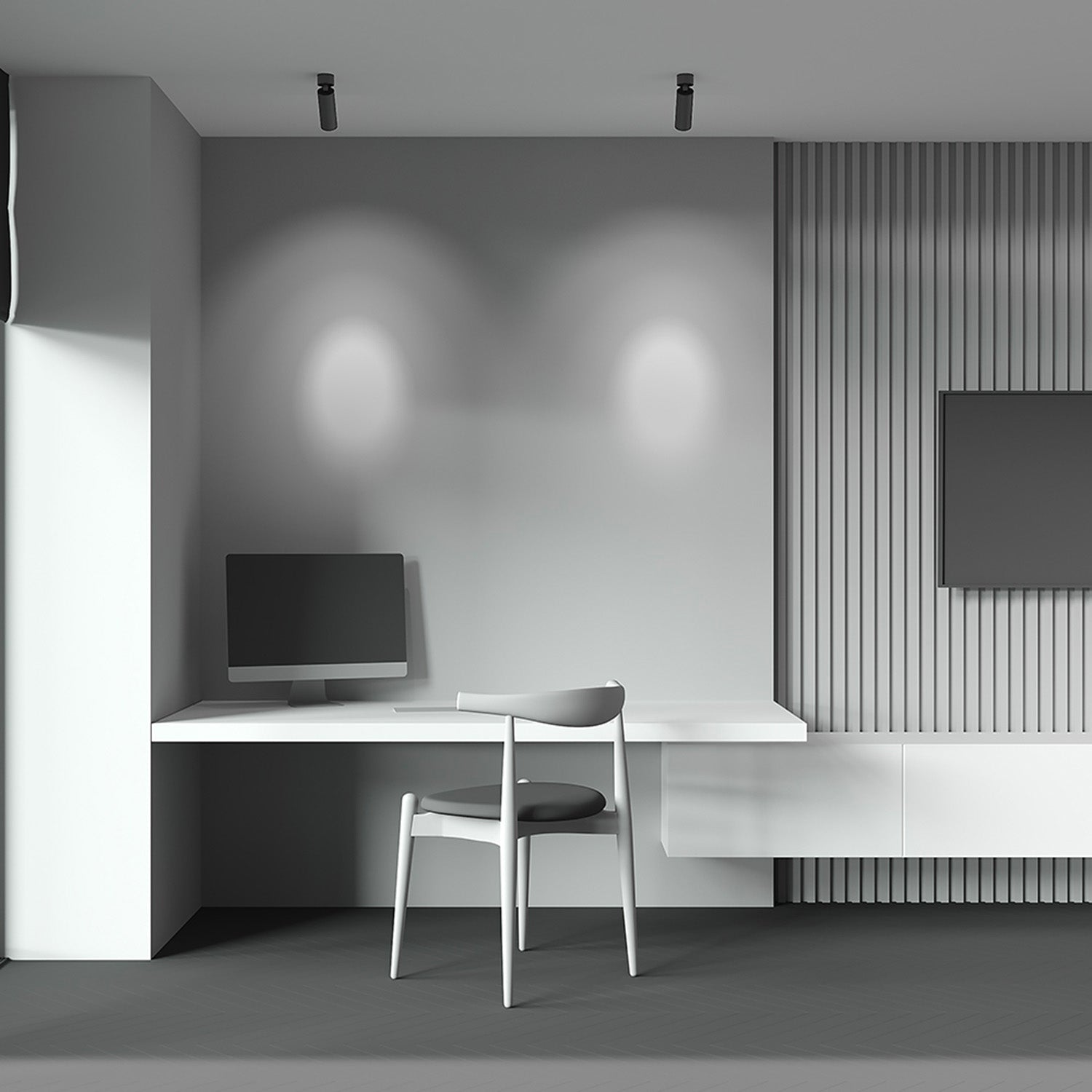 FOCUS LED - LED-Wandspot schwenkbar integrierte LED Design