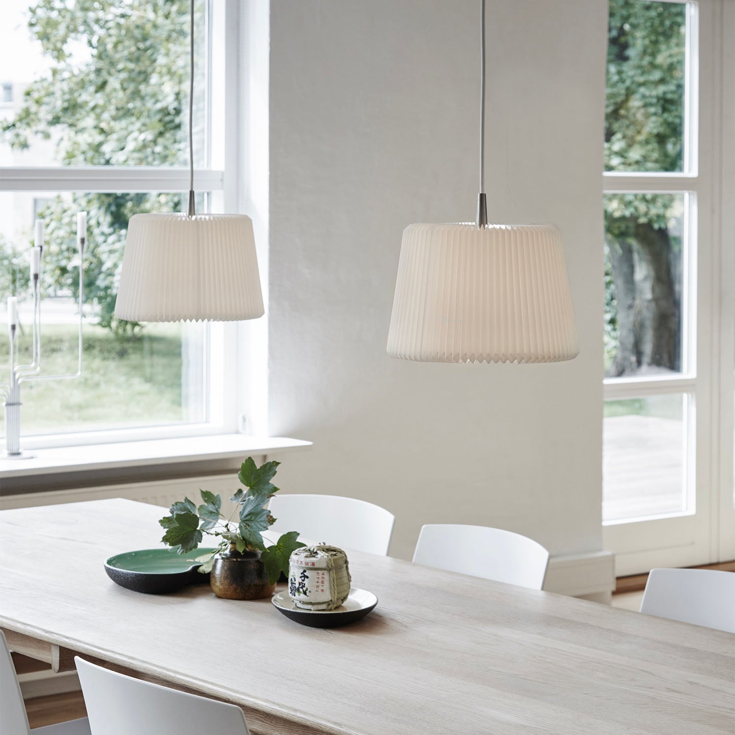 SNOWDROP - Подвесной светильник ручной работы, абажур из складной бумаги