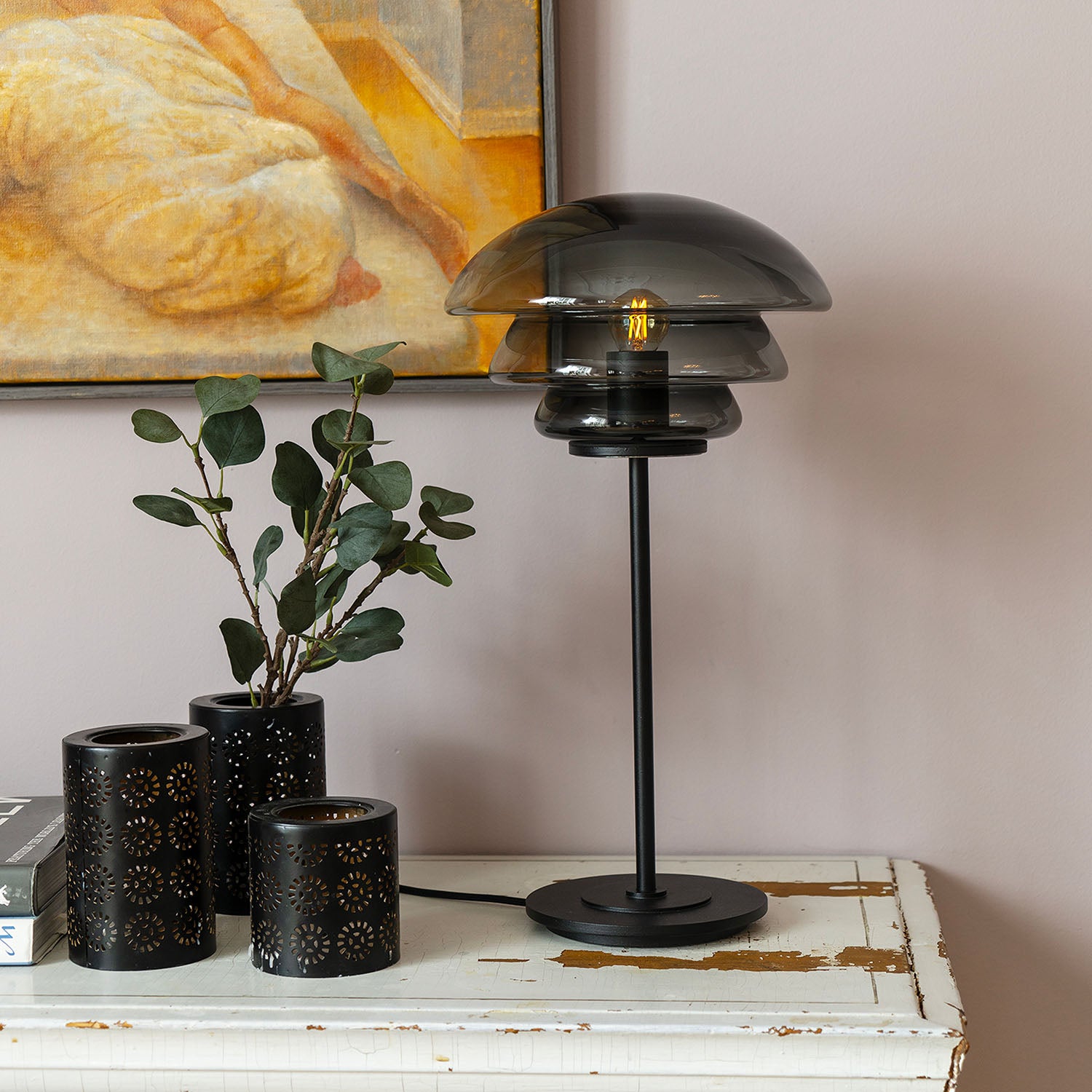 ARCHIVE 4006 - Настольная лампа из художественного выдувного стекла