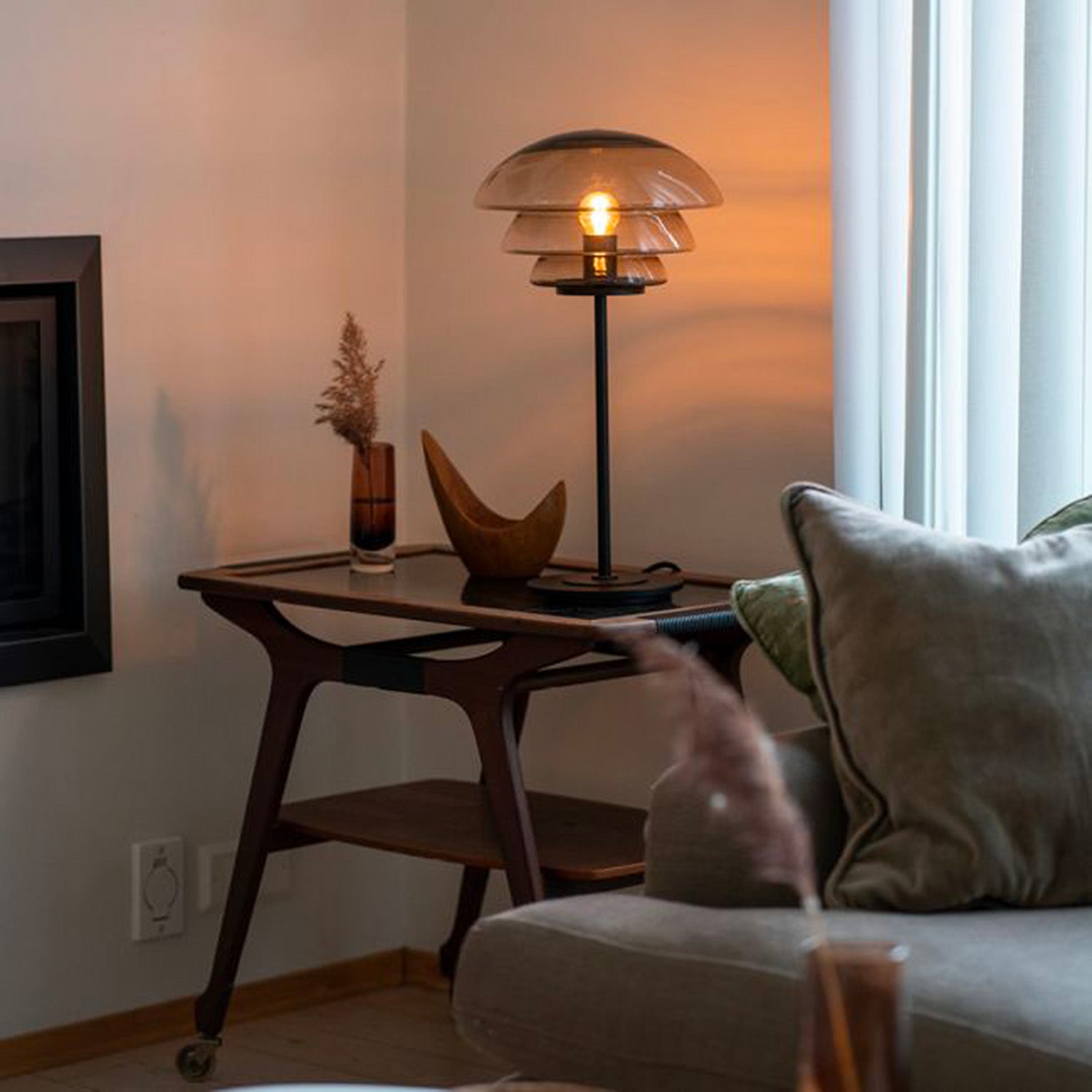 ARCHIVE 4006 - Настольная лампа из художественного выдувного стекла