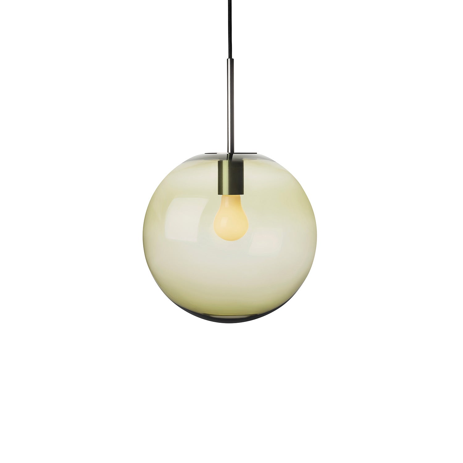 ARCHIVE 4014 - Handmade blown glass globe pendant light