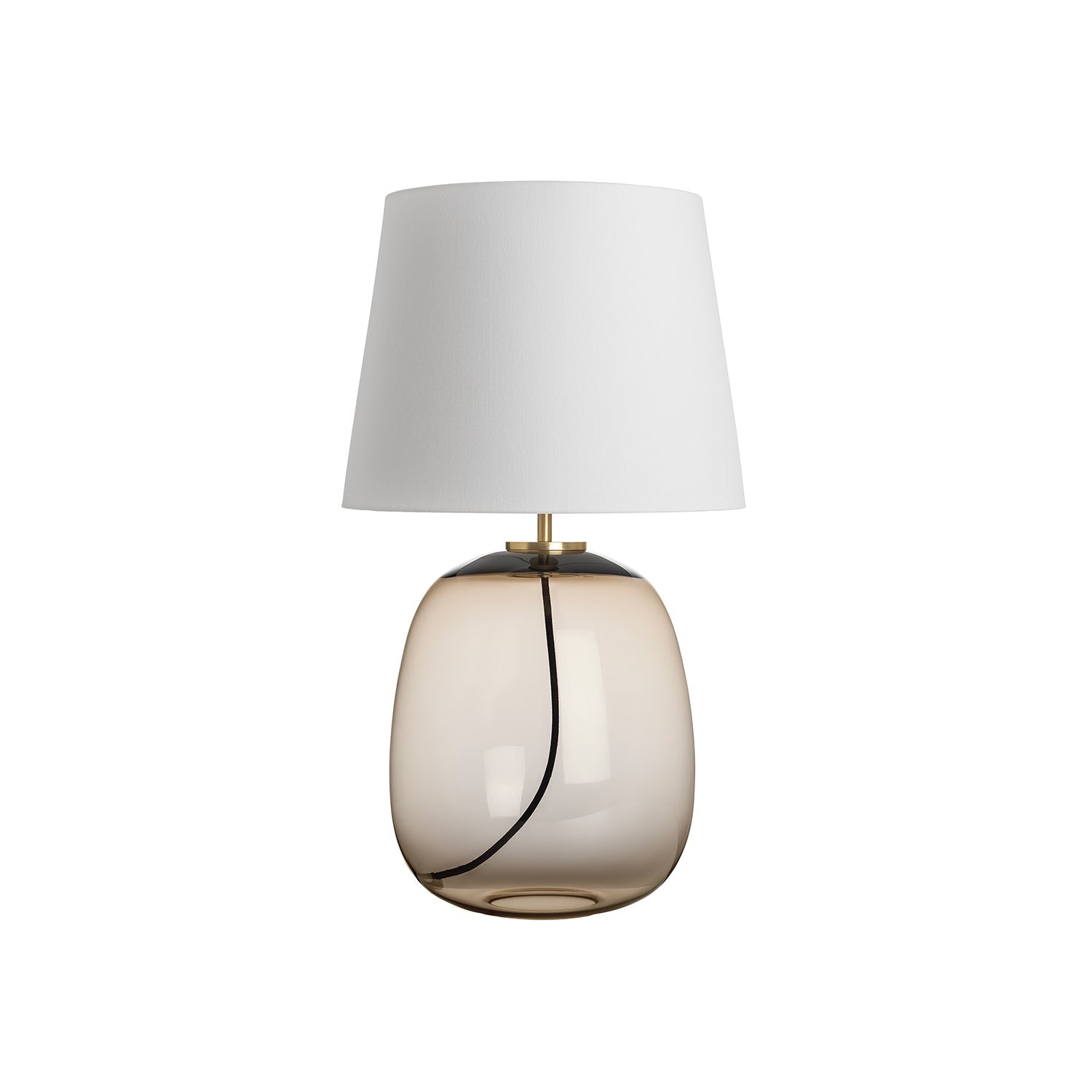 AUSTRA - Hand-blown glass table lamp for living room