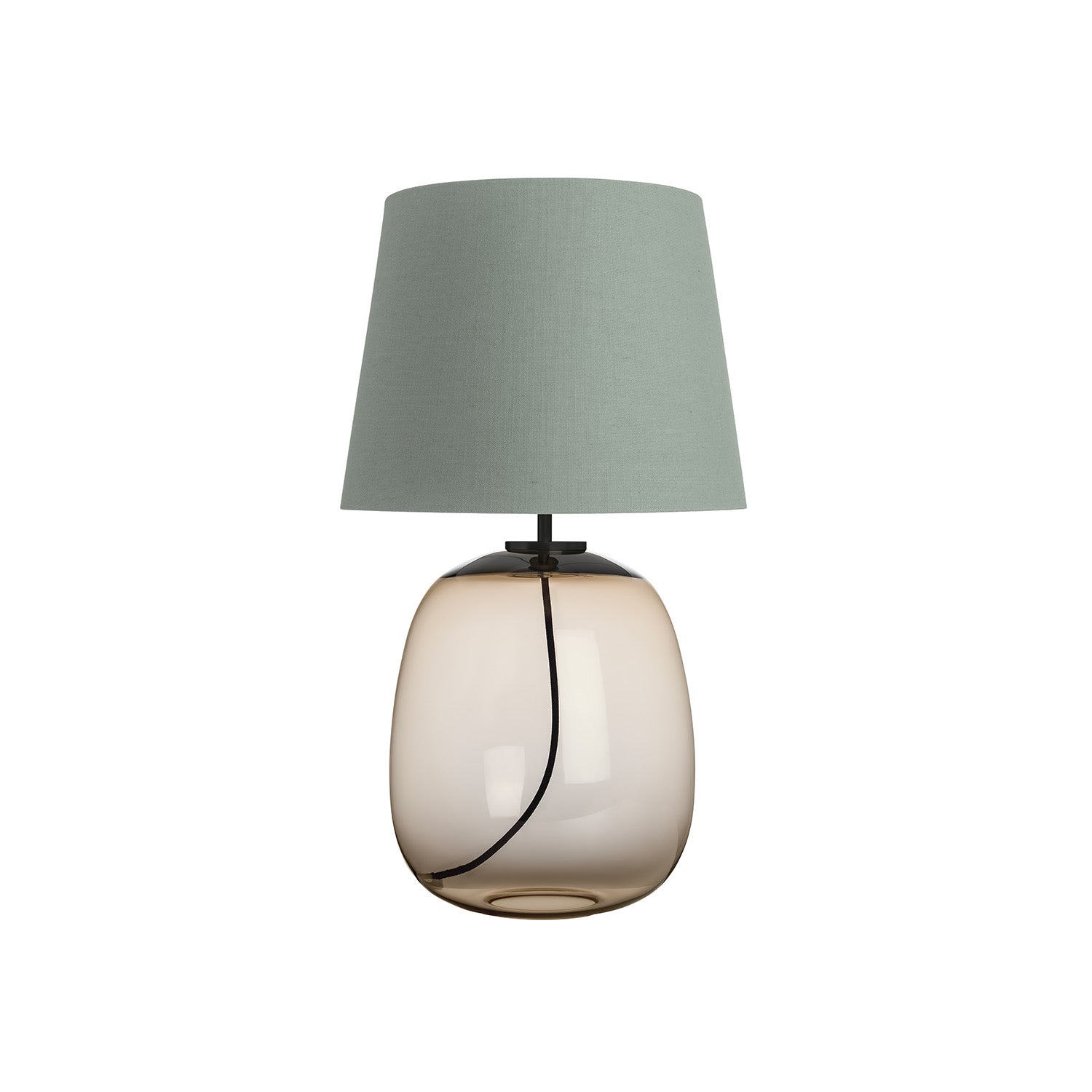 AUSTRA - Hand-blown glass table lamp for living room