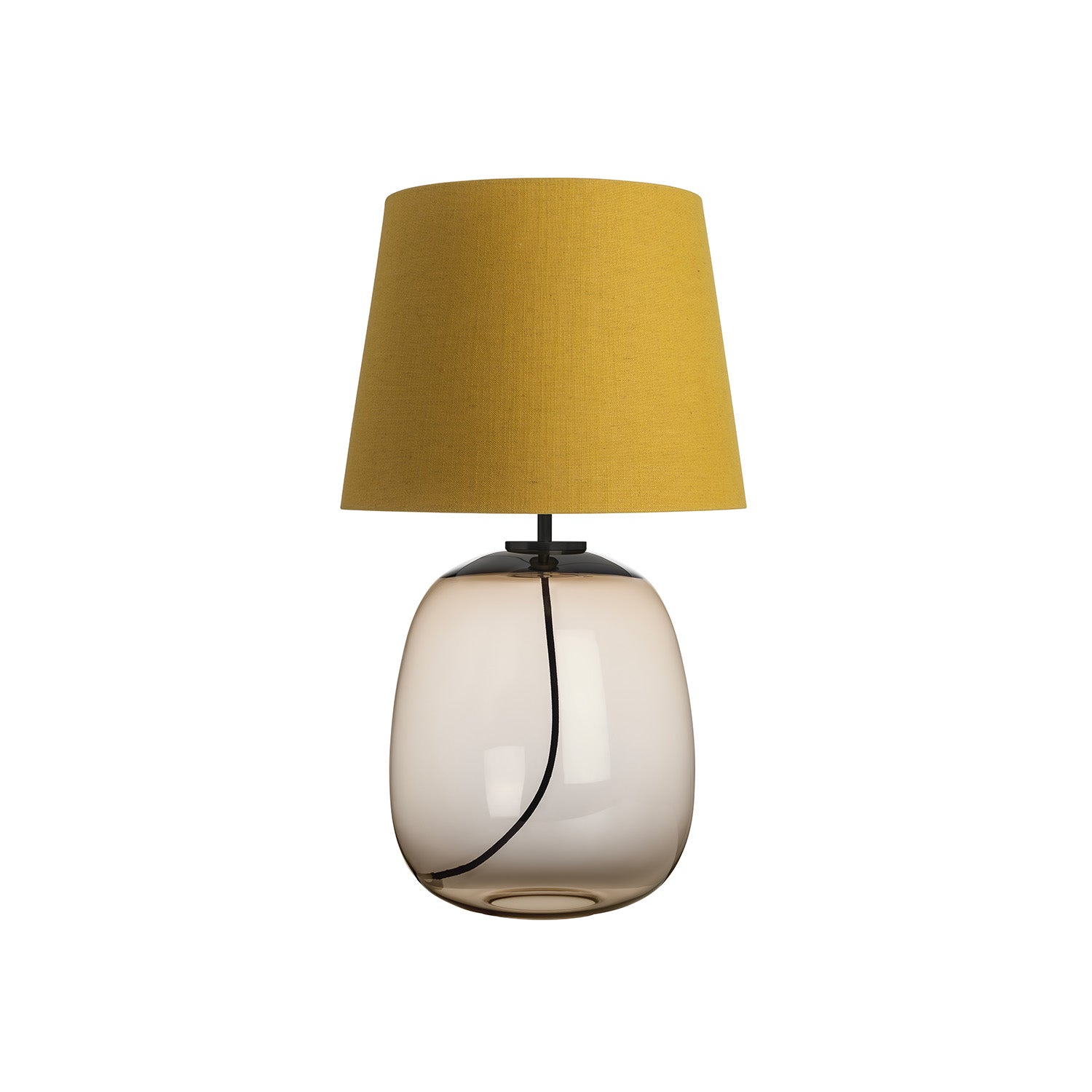 AUSTRA - Hand-blown glass table lamp for living room
