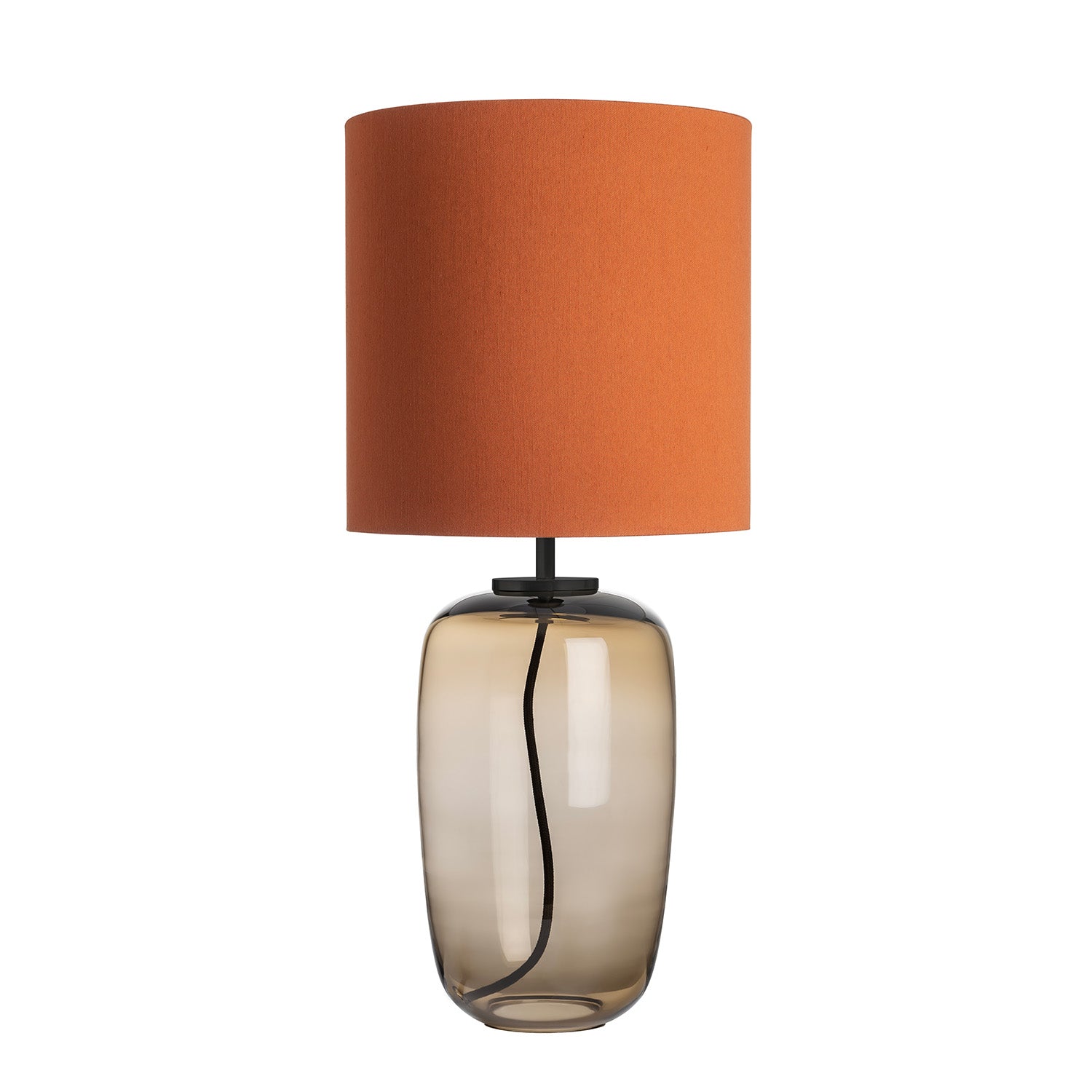VEGA - Table lamp in hand-blown glass artisanal manufacturing
