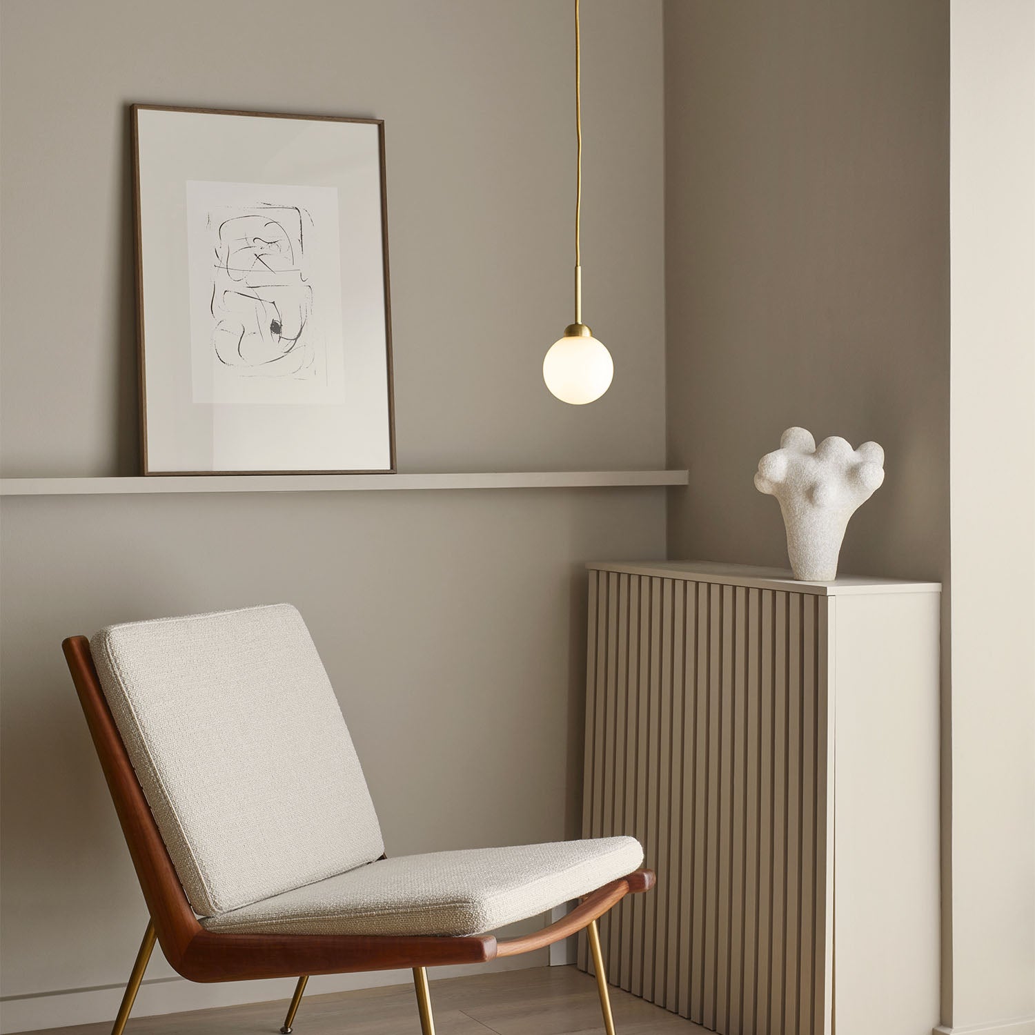 APIALES 1 - Минималистичная и элегантная подвеска из стекла