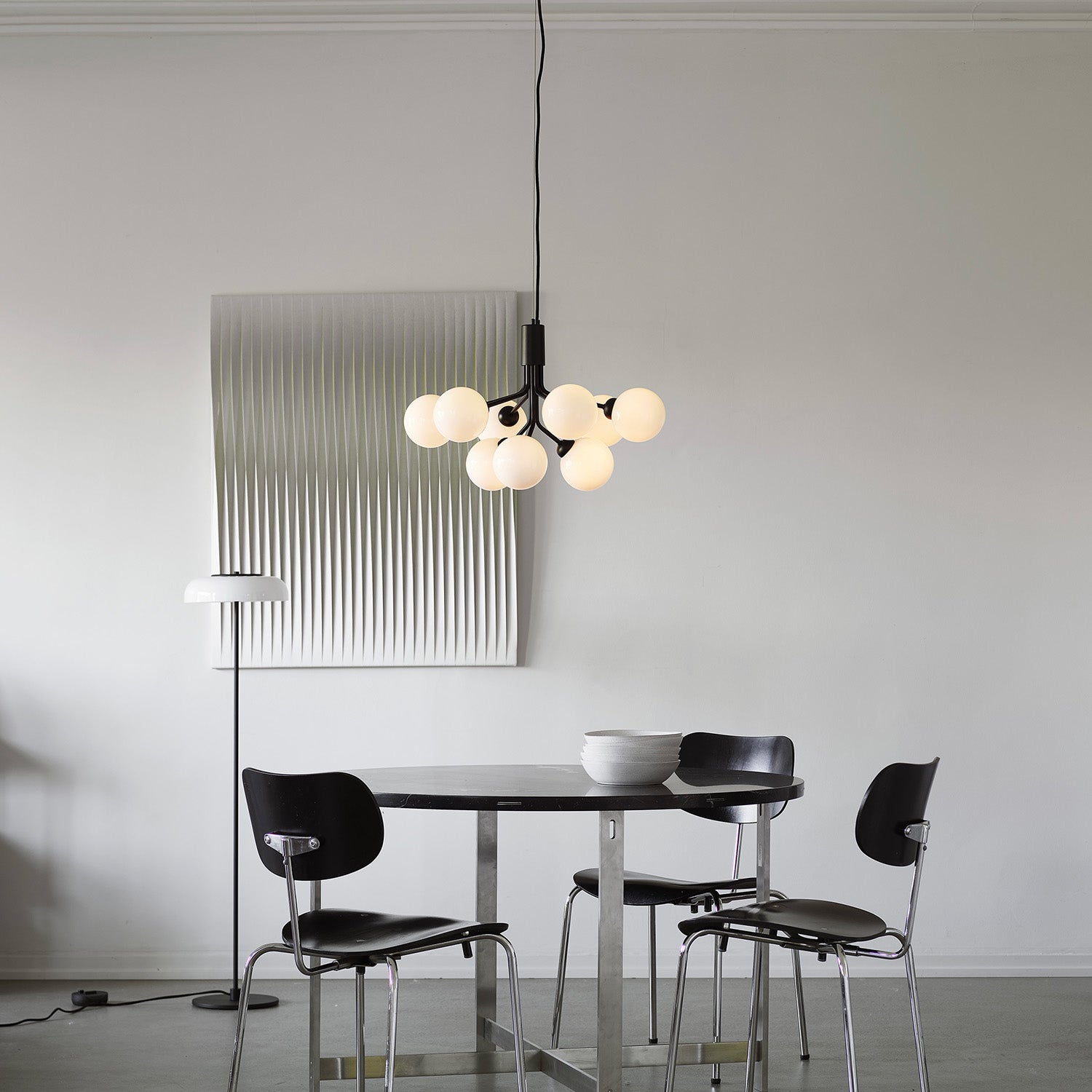 APIALES Opal - Люстра с арт-деко стеклянными шарами