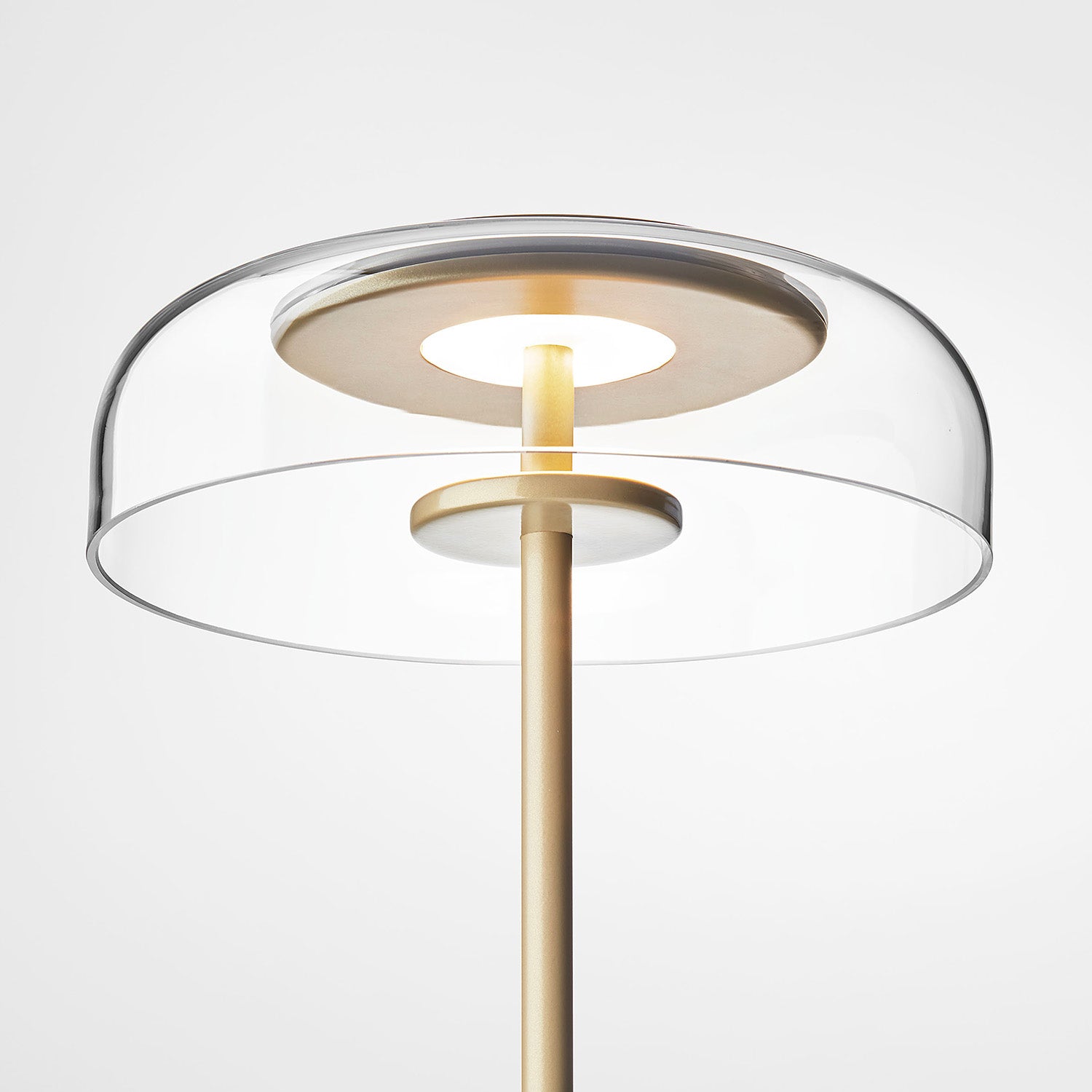 BLOSSI - Lampe de bureau luxueuse en verre élégante et design