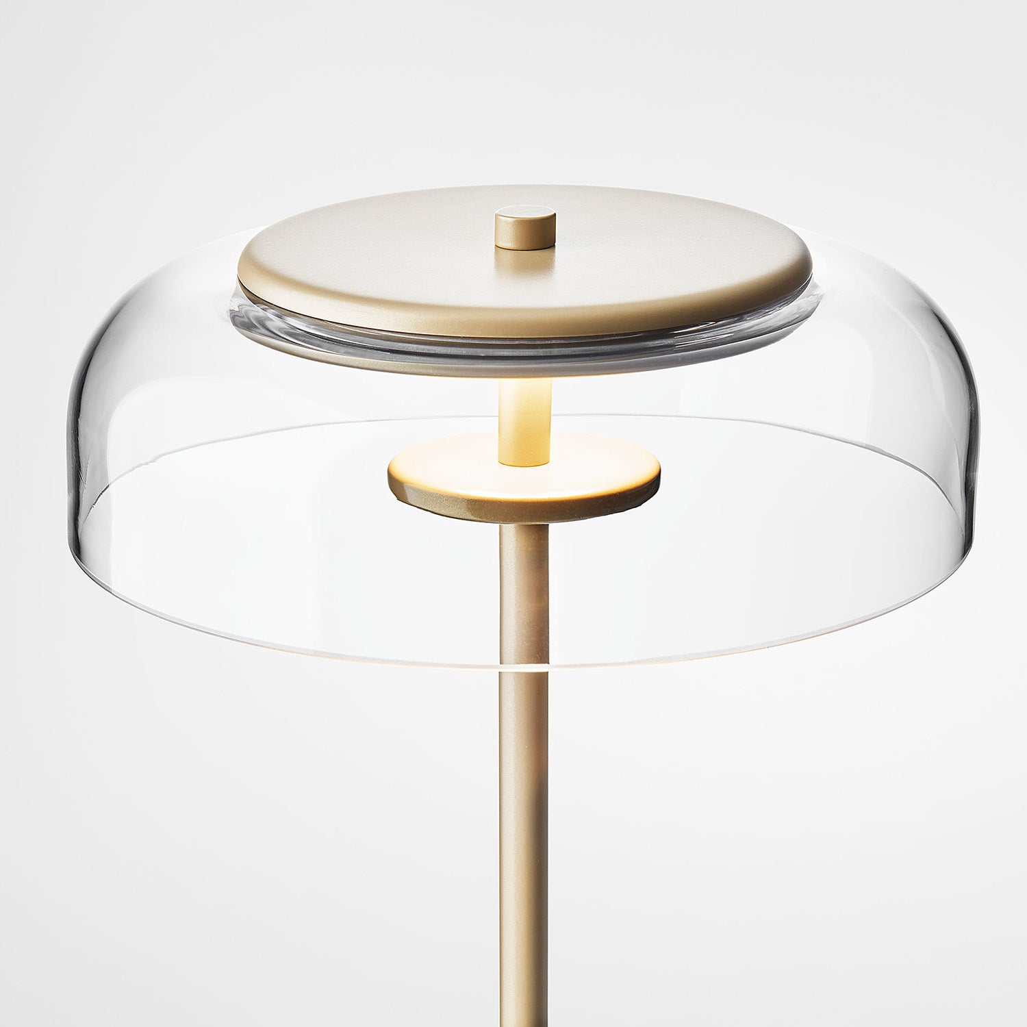 BLOSSI - Lampe de bureau luxueuse en verre élégante et design
