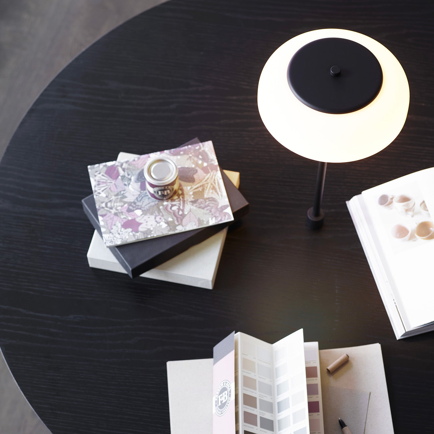 BLOSSI Inset - встроенная стеклянная настольная лампа, роскошная и современная