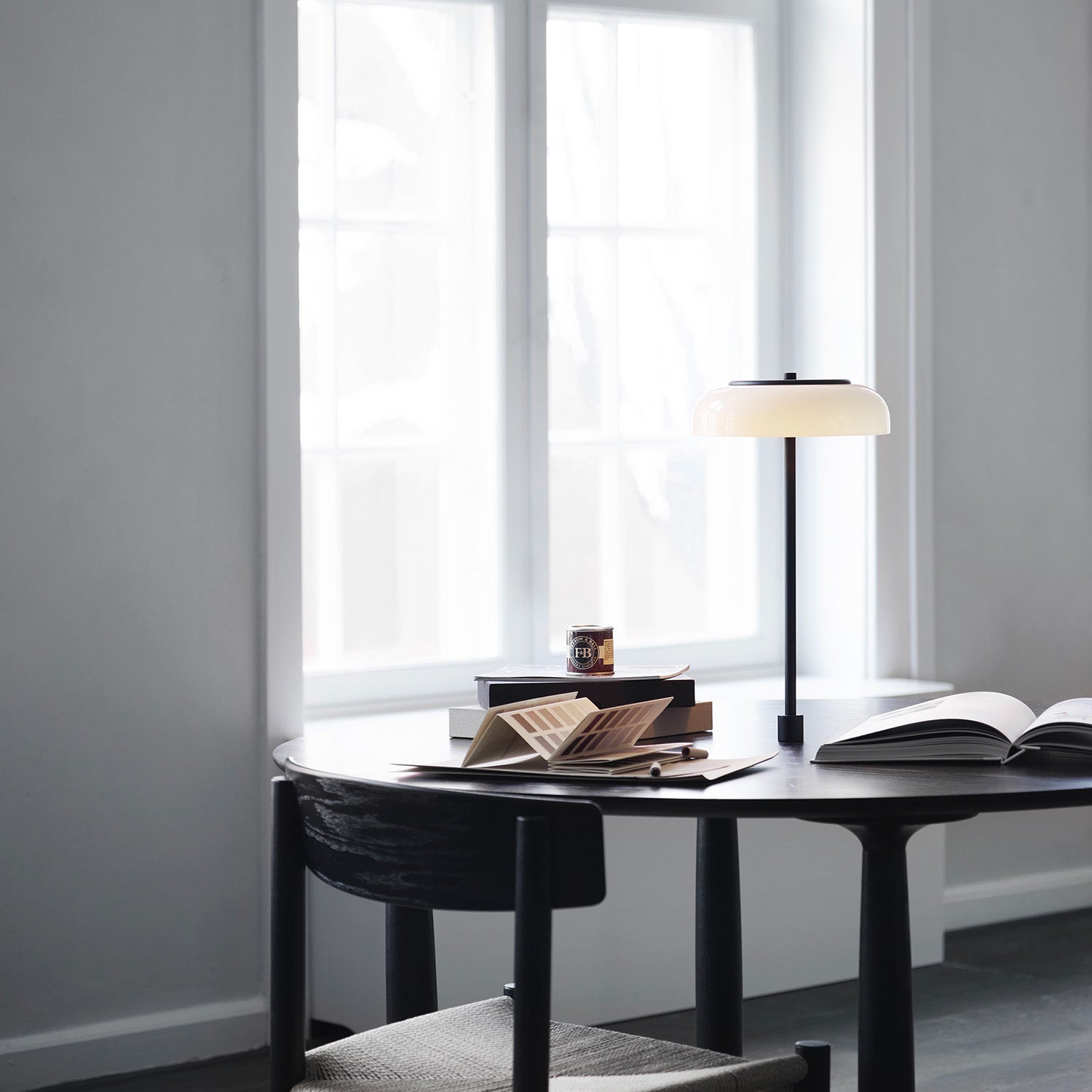 BLOSSI Inset - встроенная стеклянная настольная лампа, роскошная и современная